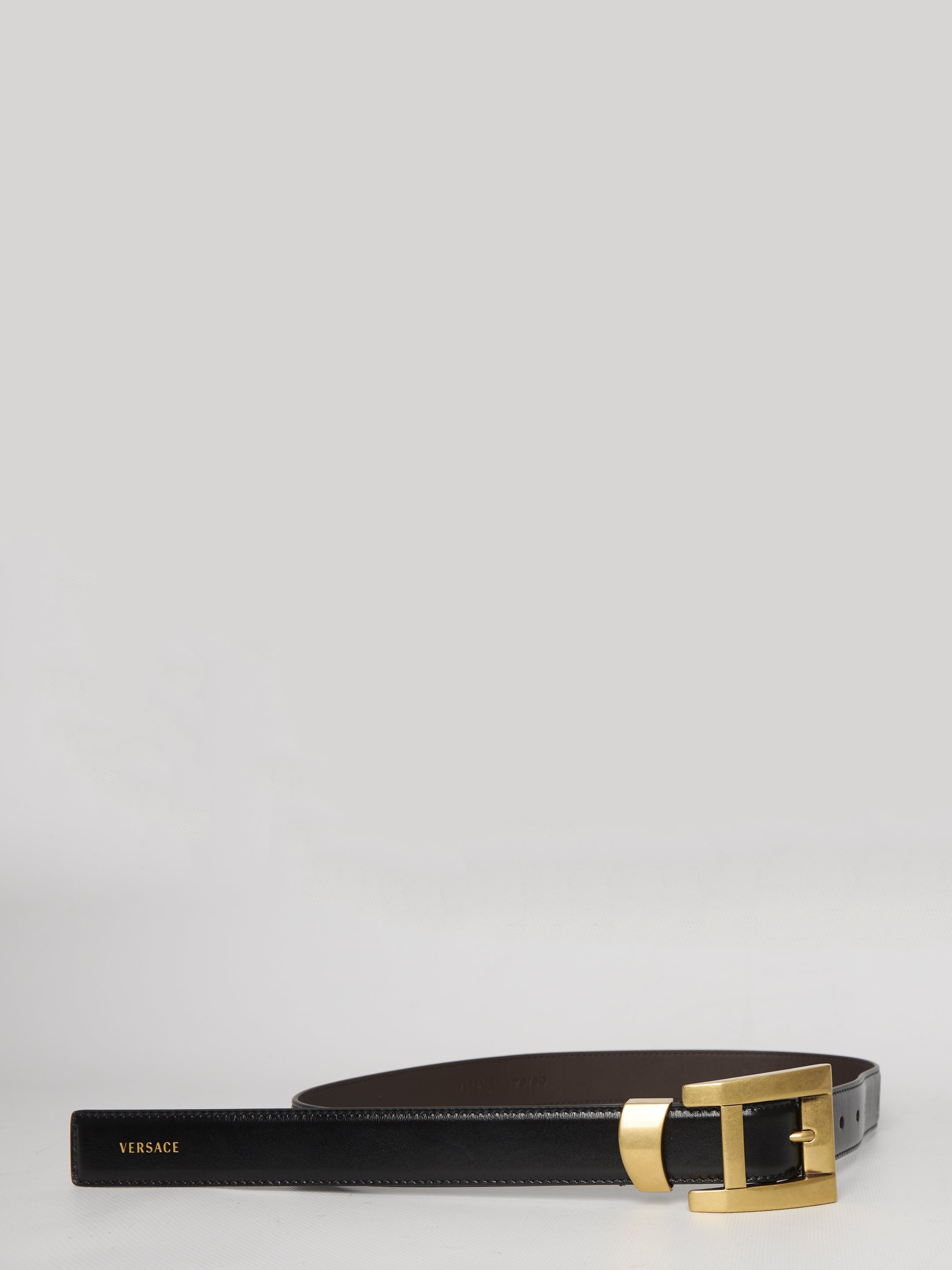 VERSACE 70 leather belt