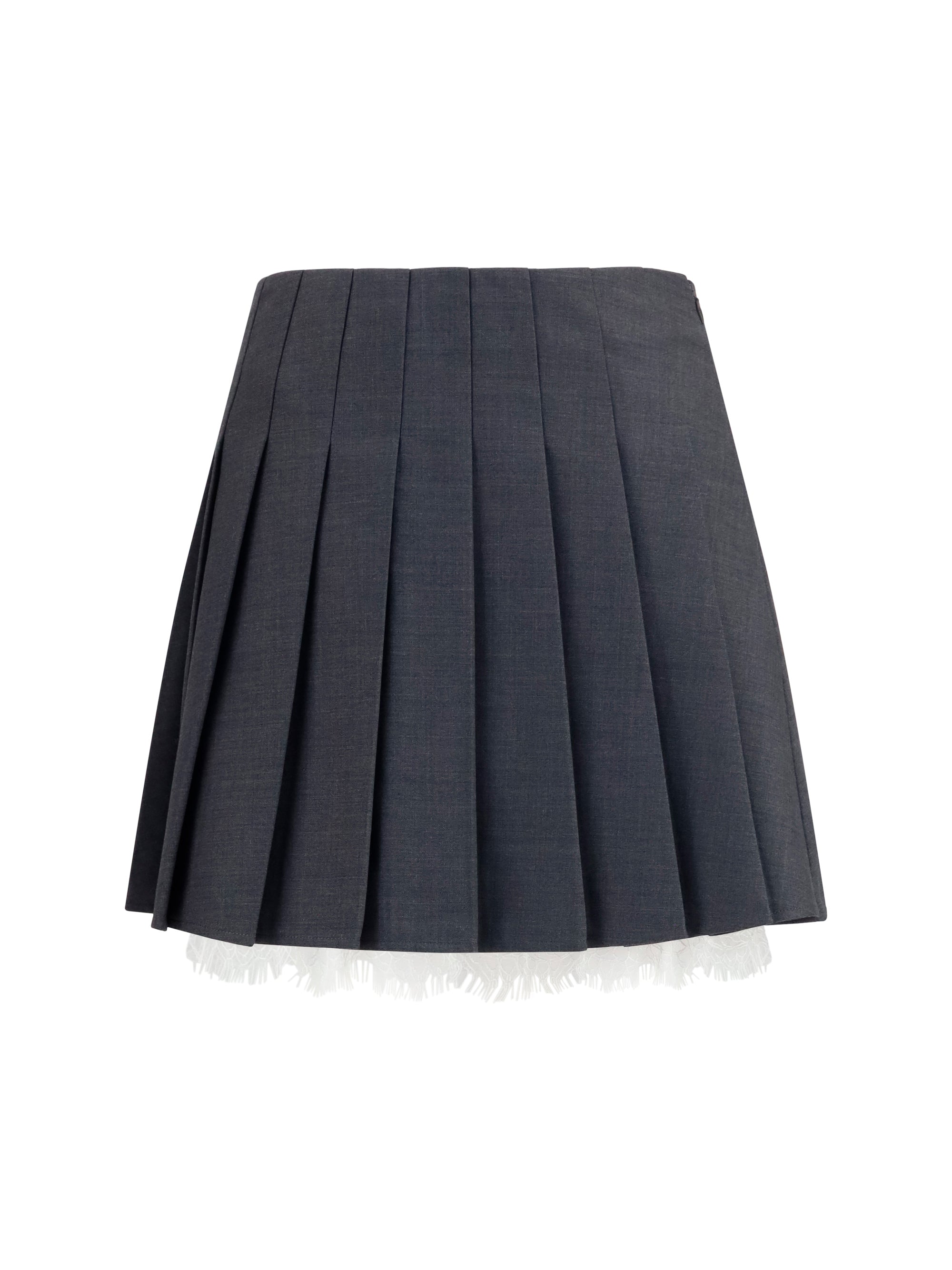 SELF-PORTRAIT 6 pleated mini skirt