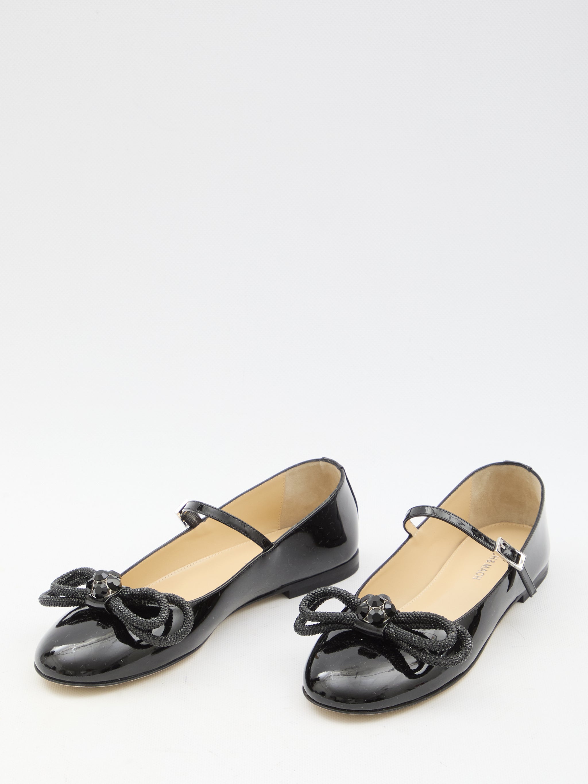 double bow ballerinas