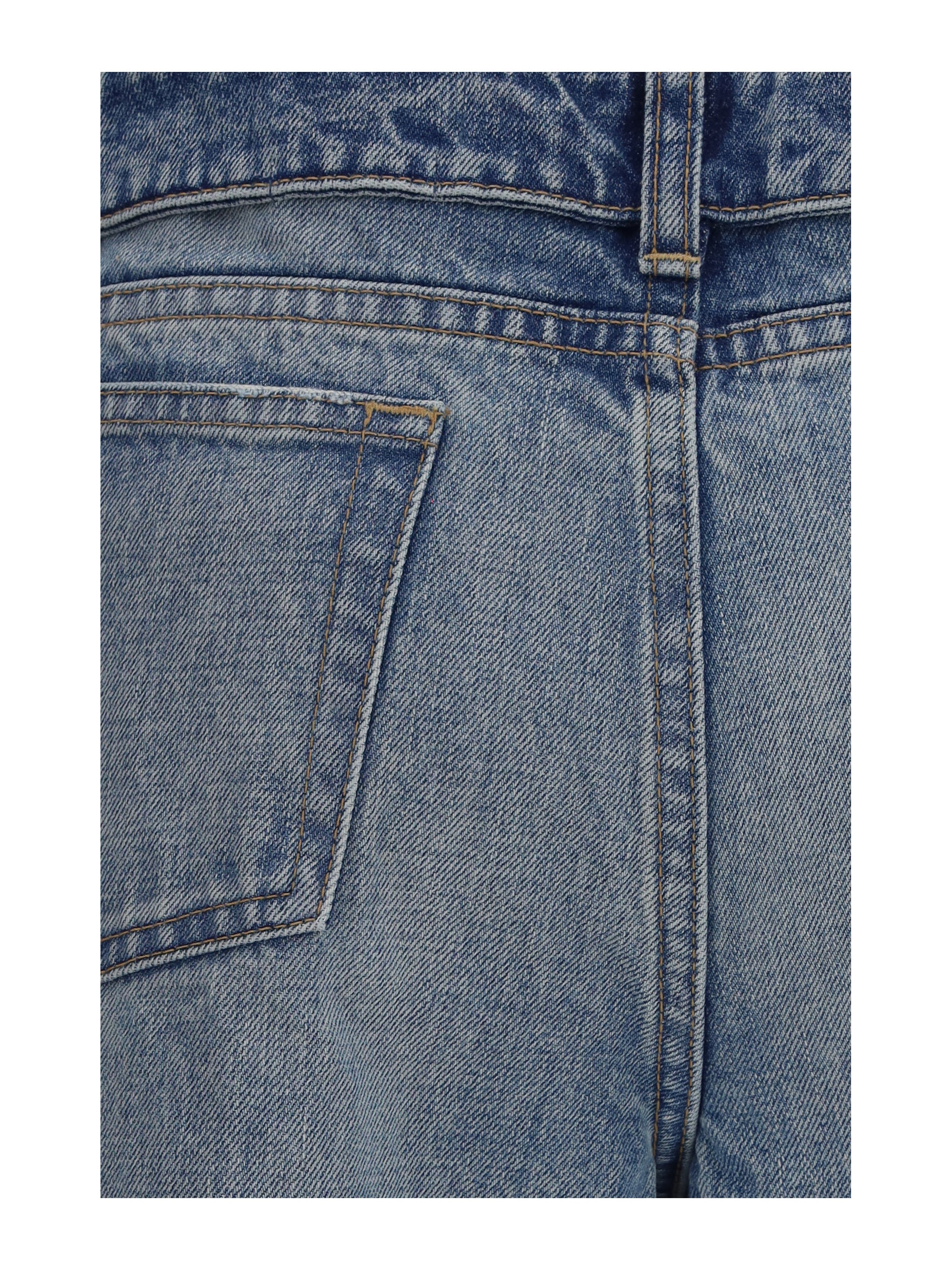 faded pure cotton jeans