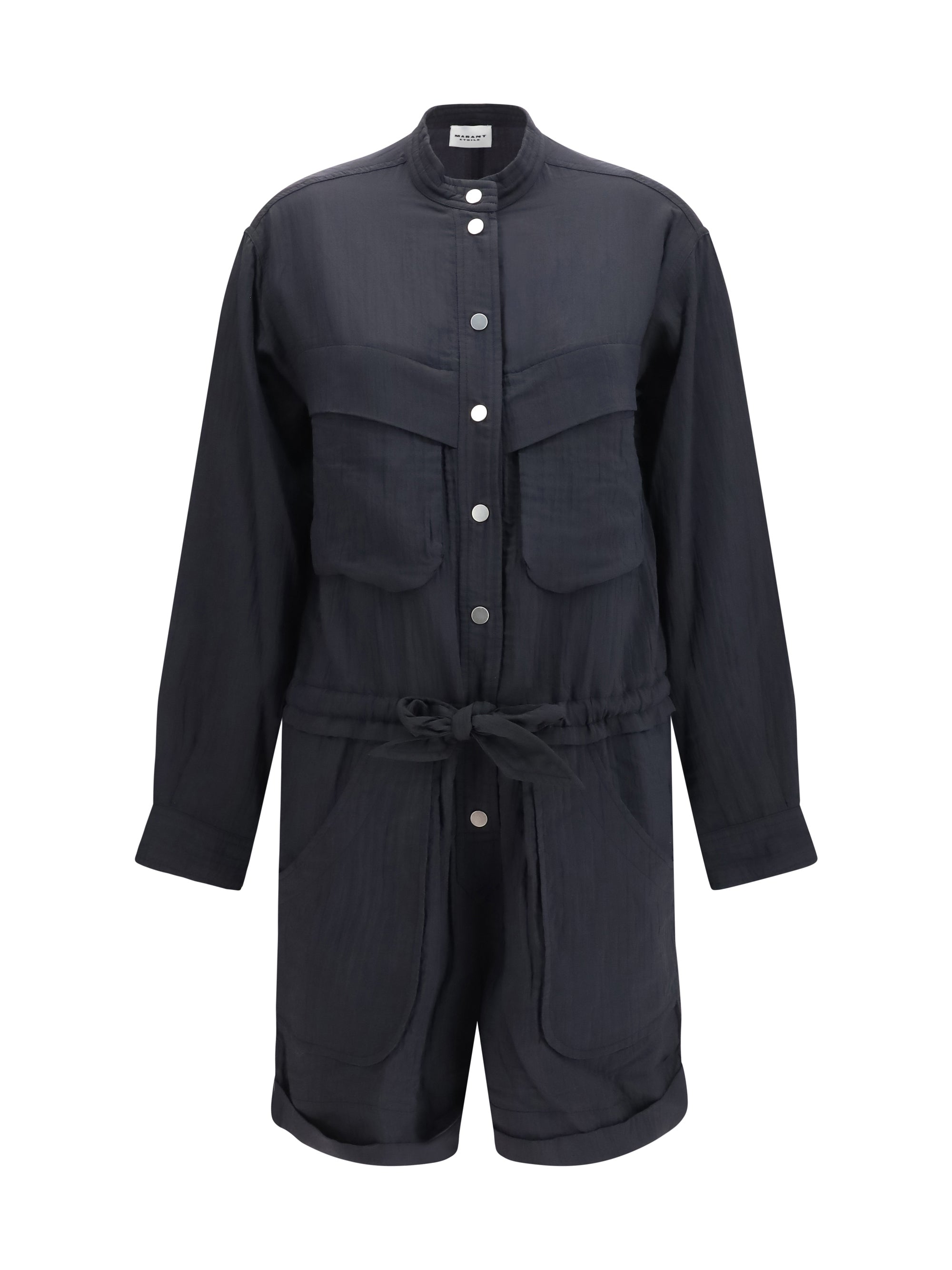 MARANT ETOILE 36 short cotton blend jumpsuit