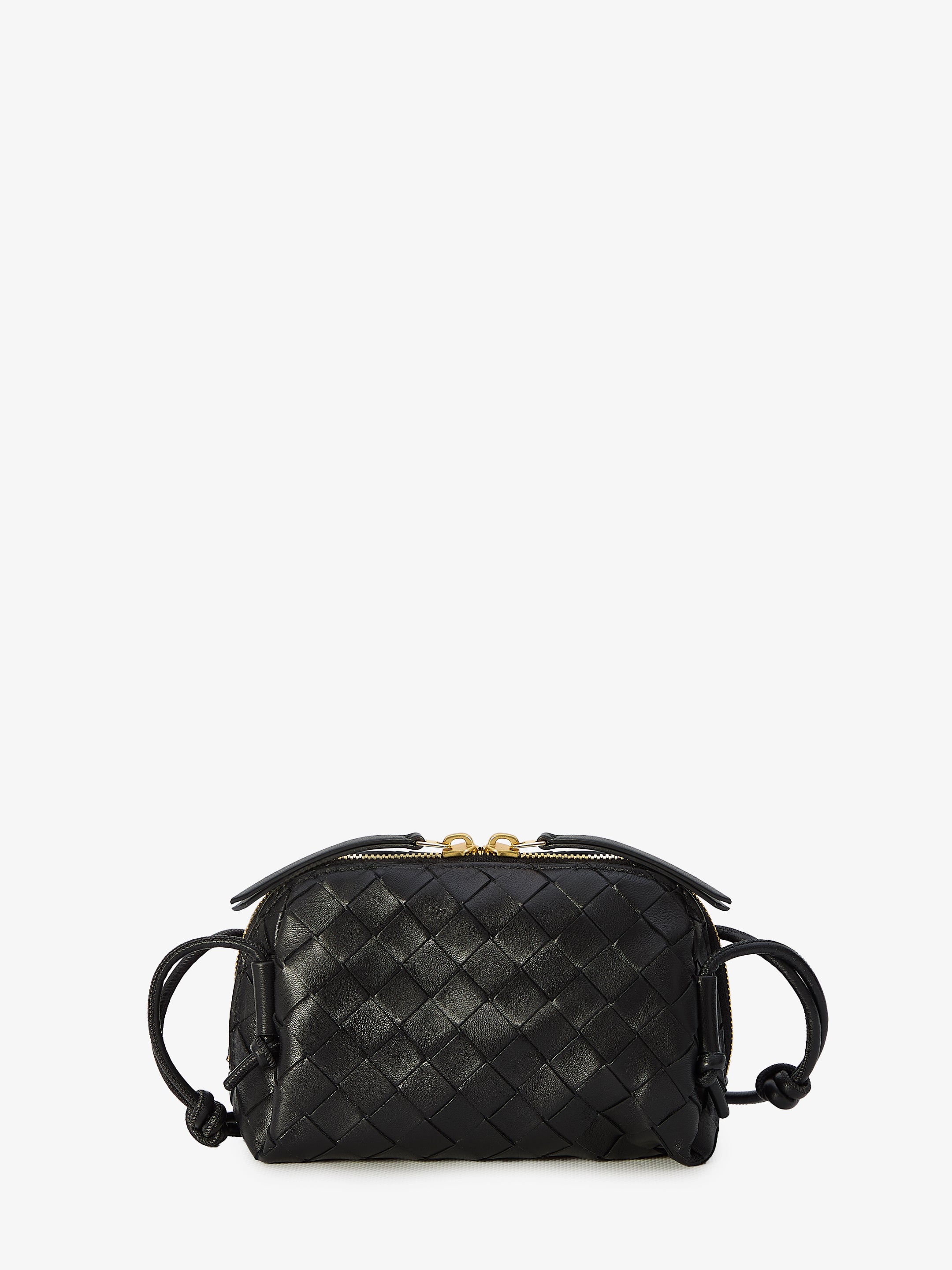 BOTTEGA VENETA OS black concert pouch