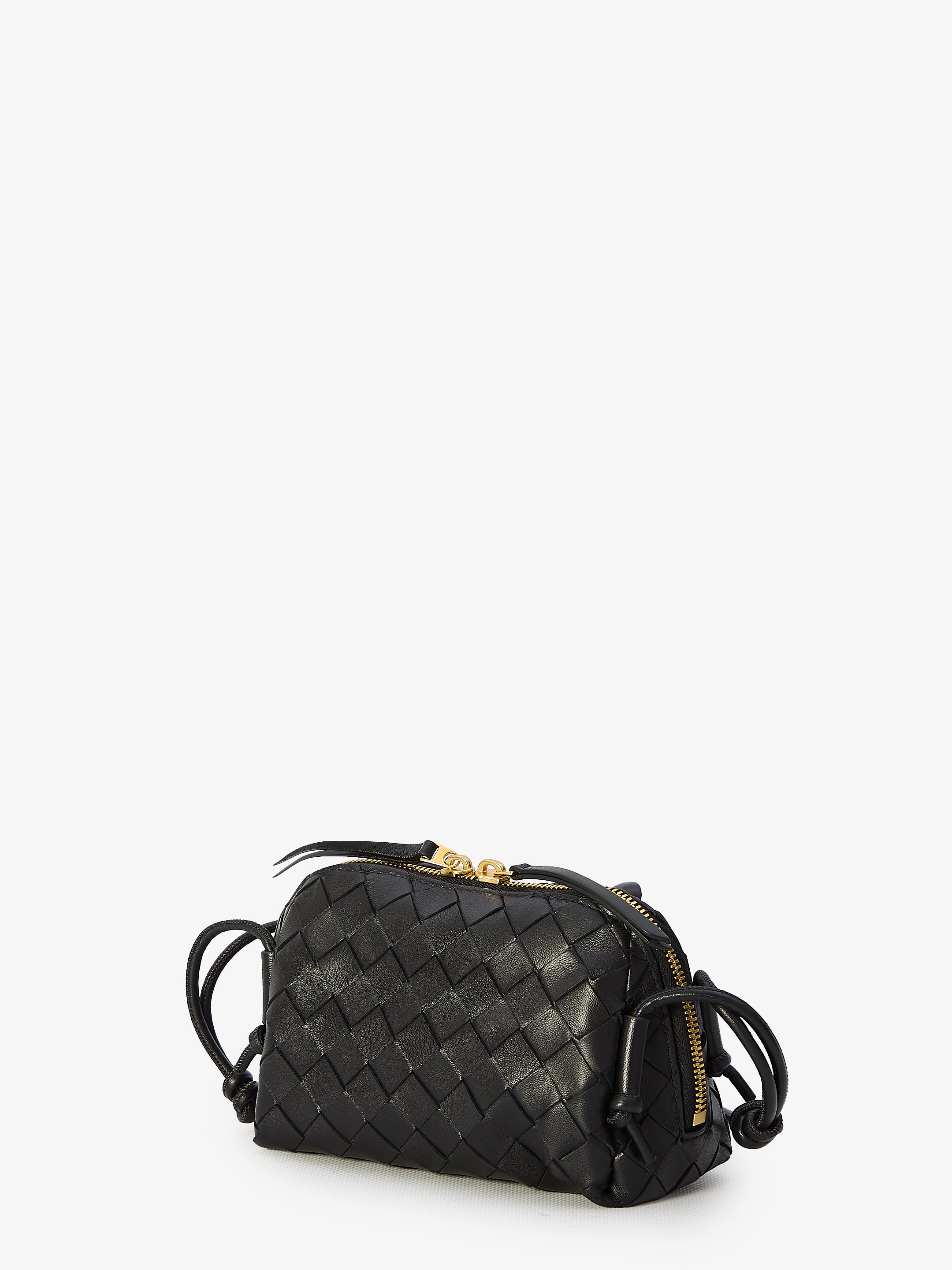 BOTTEGA VENETA OS black concert pouch