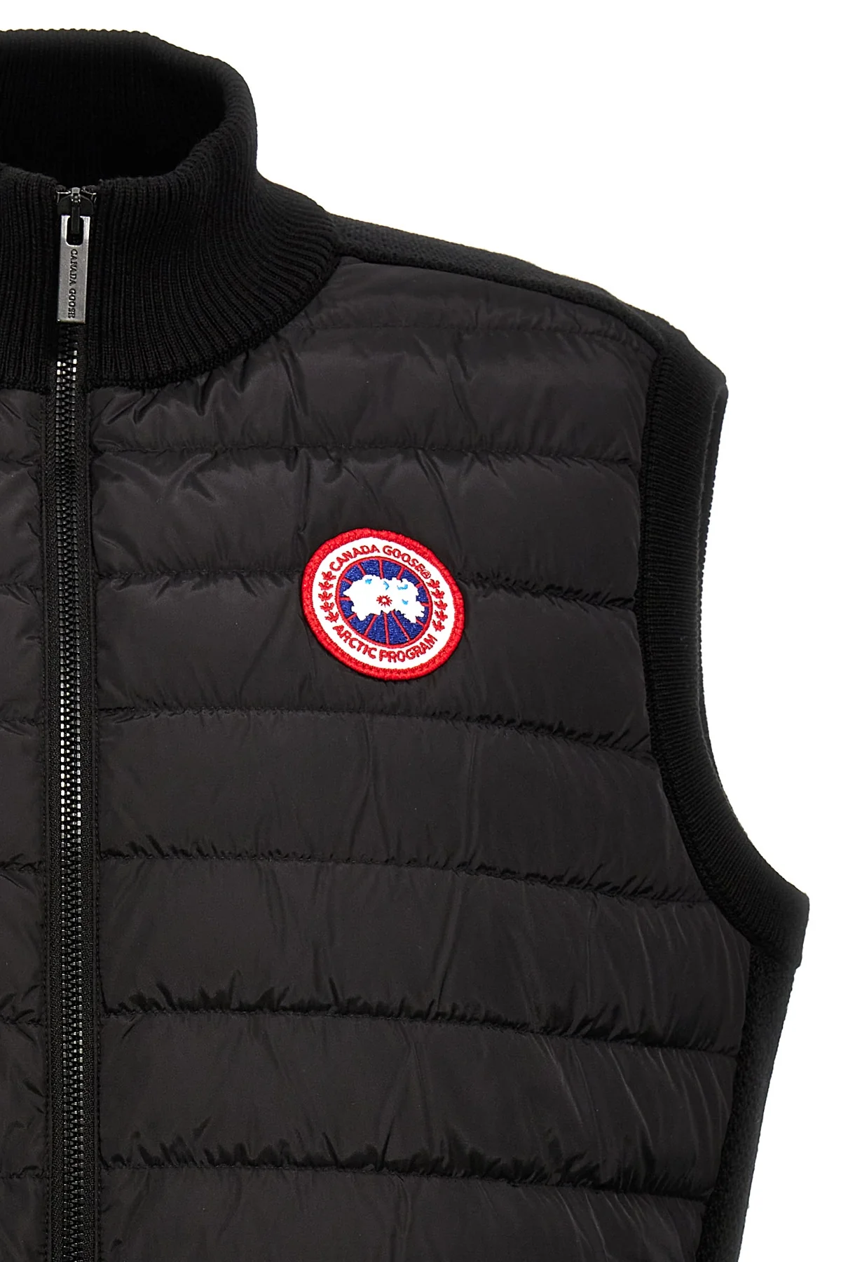 hybridge® quilted kniknit mid-weight merino wool vest