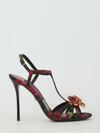 red rose sandals
