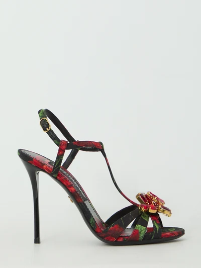 red rose sandals