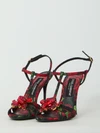 red rose sandals