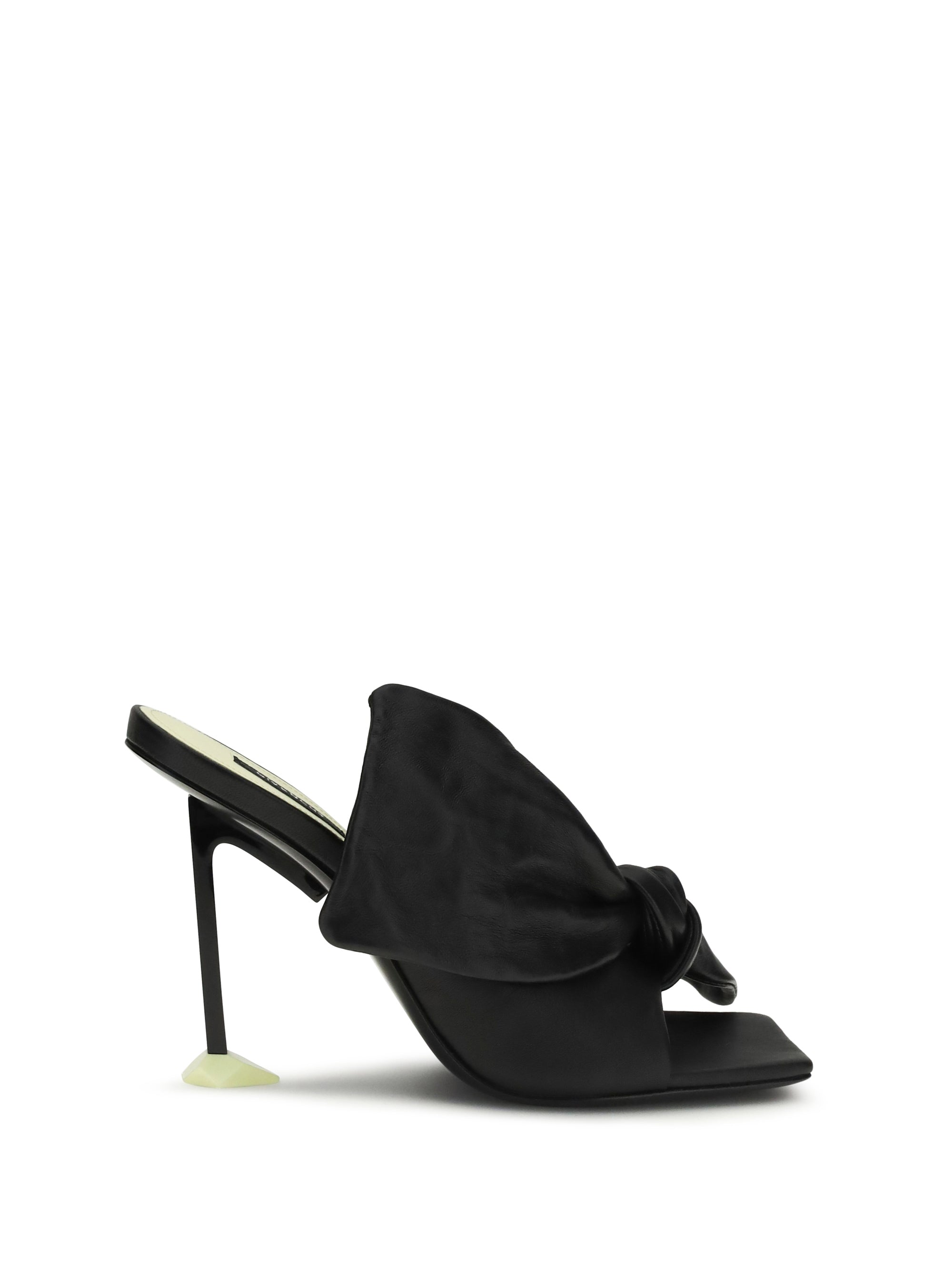 GIVENCHY 36 boudoir heeled mules