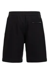 graffiti cotton bermuda shorts
