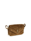 small loulou matelassé suede shoulder bag
