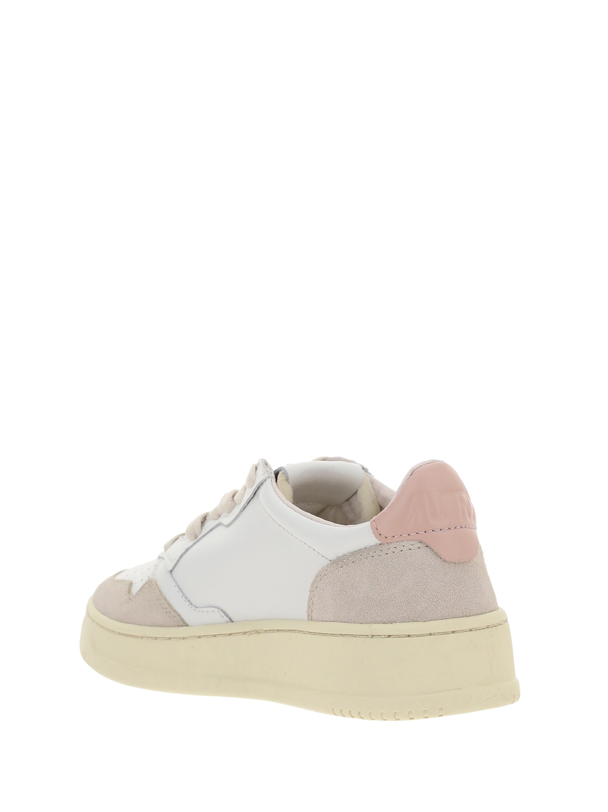 medalist low leather sneakers