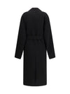 wool dressing coat