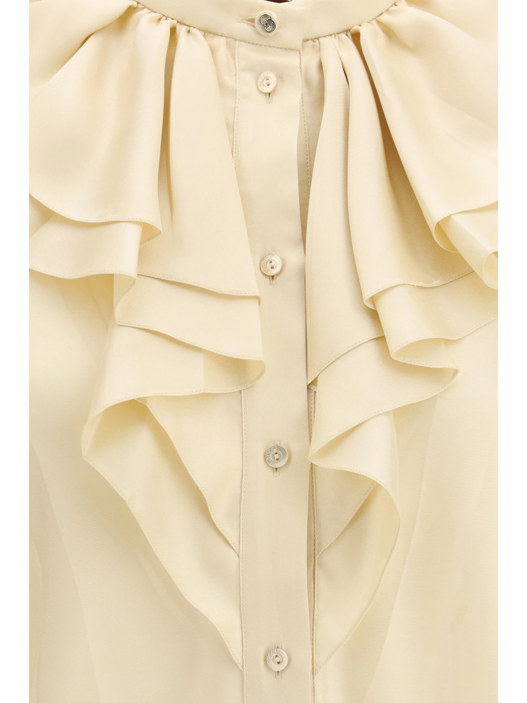 silk twill shirt
