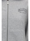 cotton zip-up hoodie