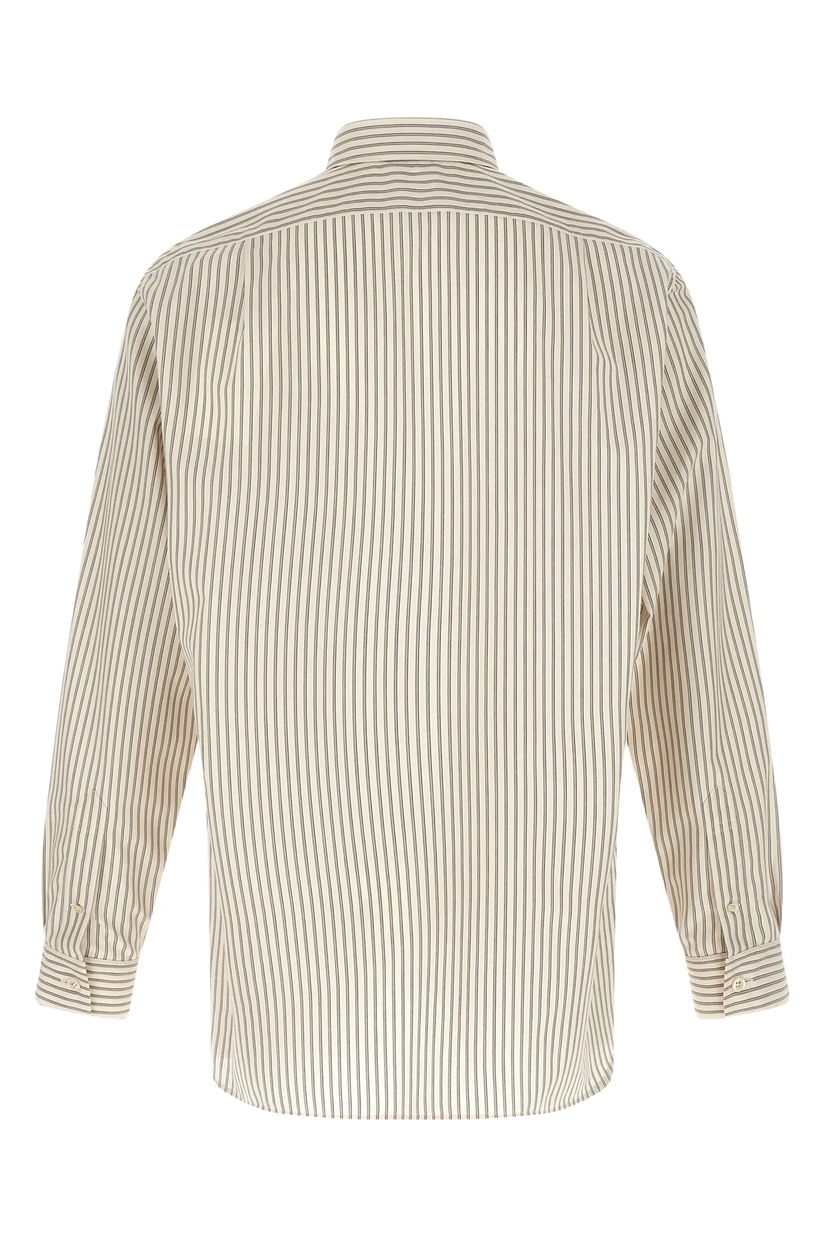 kardiff striped cotton poplin shirt