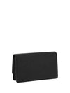 grained leather wallet