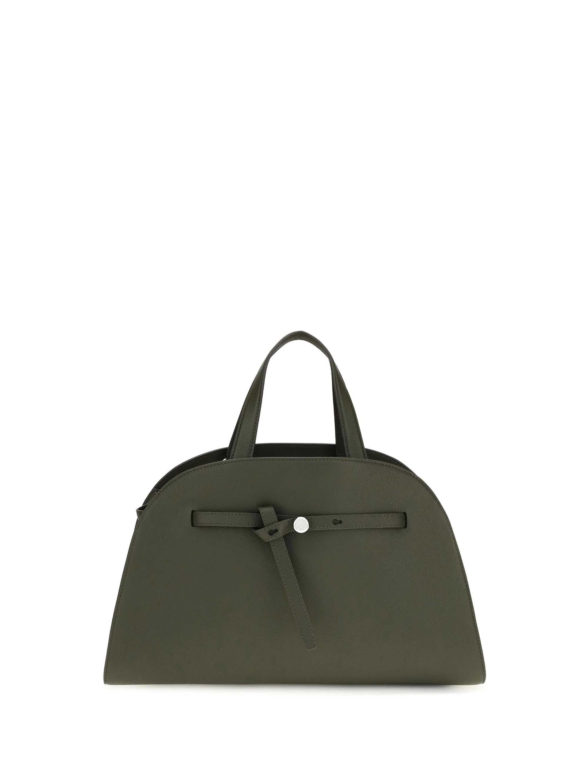 TORY BURCH OS romy calf leather top handle bag