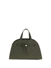 romy calf leather top handle bag