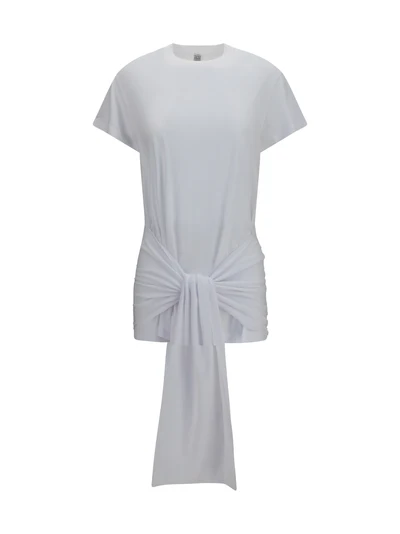 draped-waist jersey t-shirt