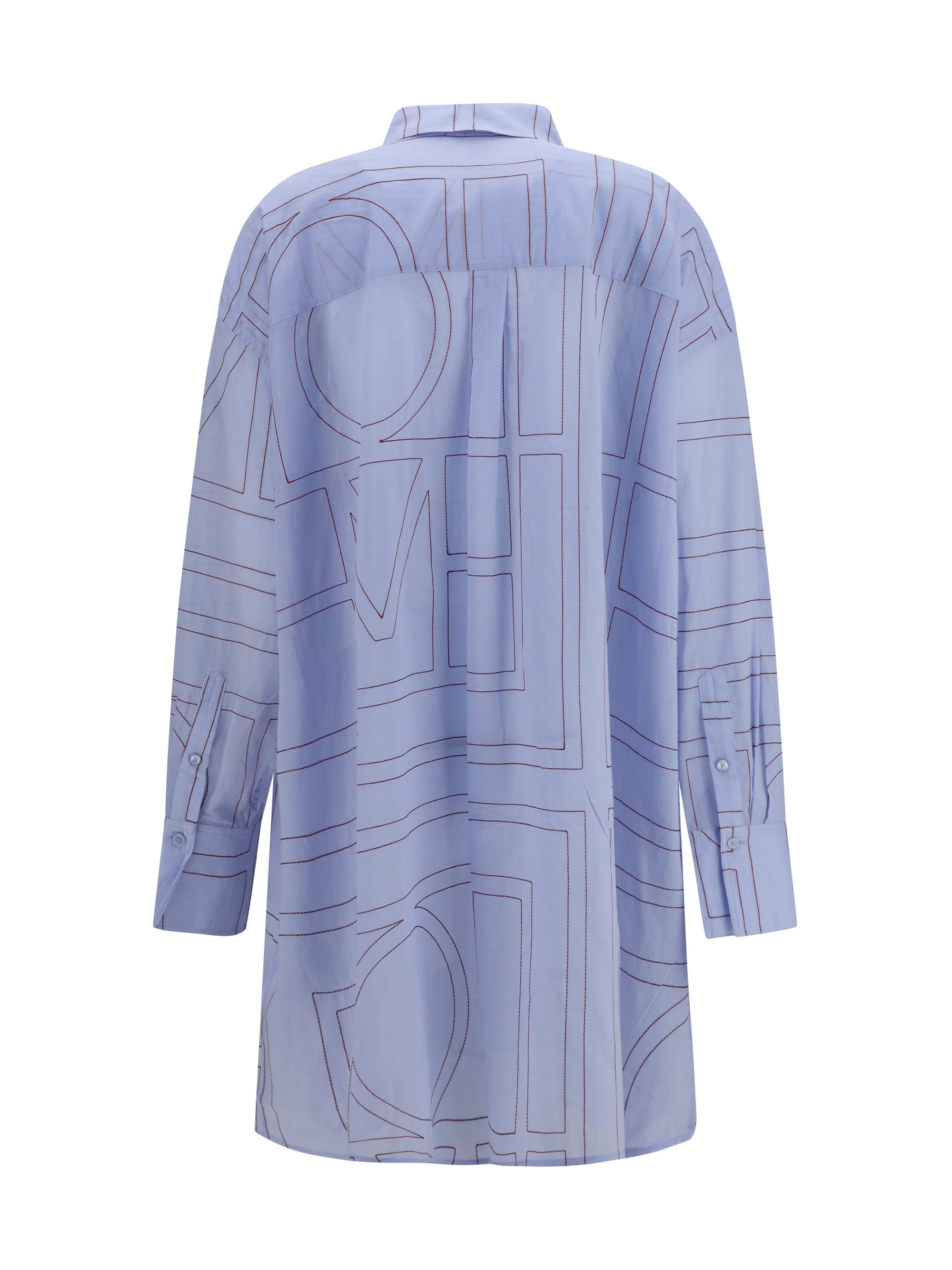 TOTEME 32 monogram shirt dress