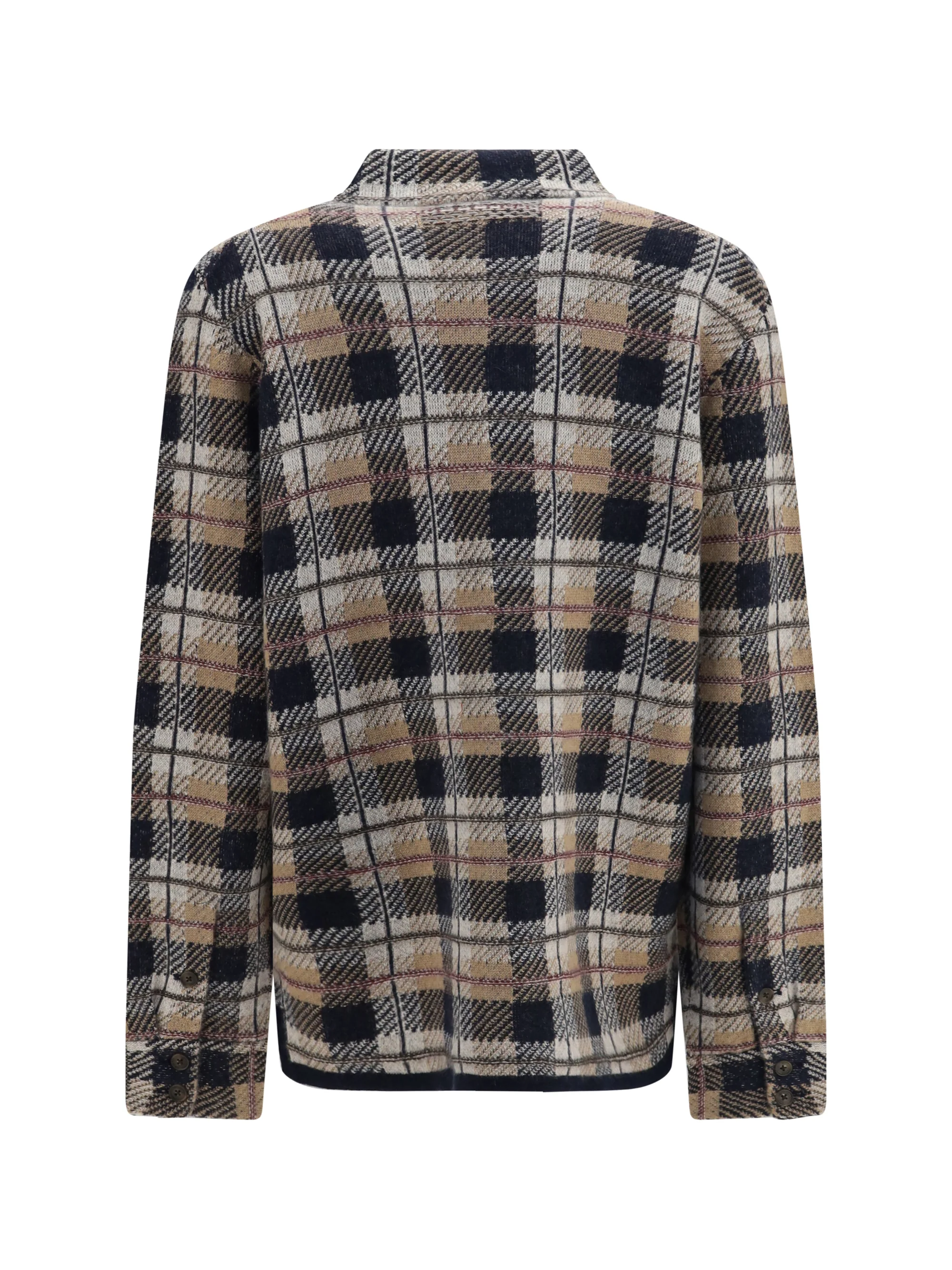 GUEST IN RESIDENCE S checked cashmere shirt