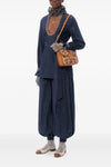 chambray cotton denim pants
