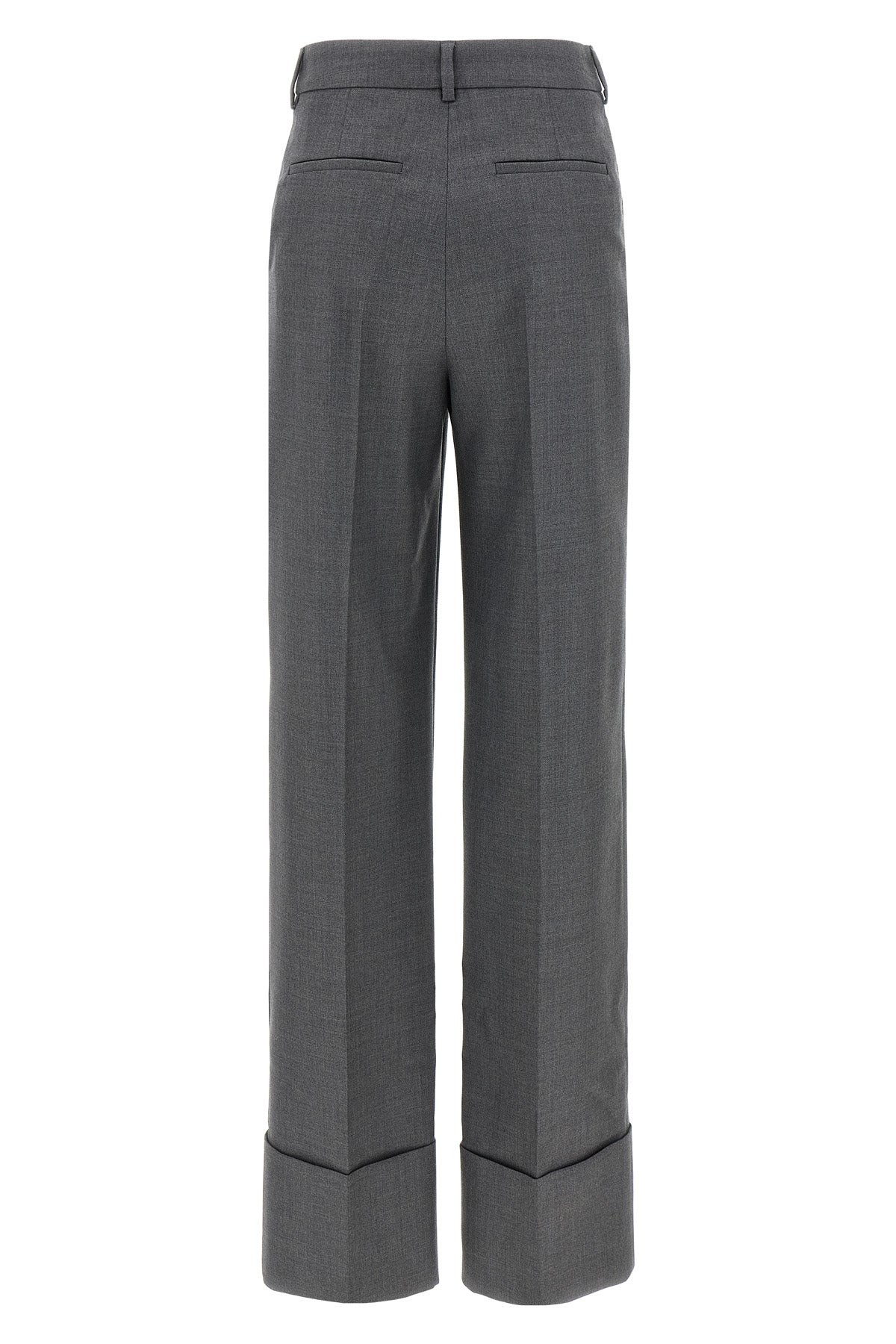 virgin wool trousers