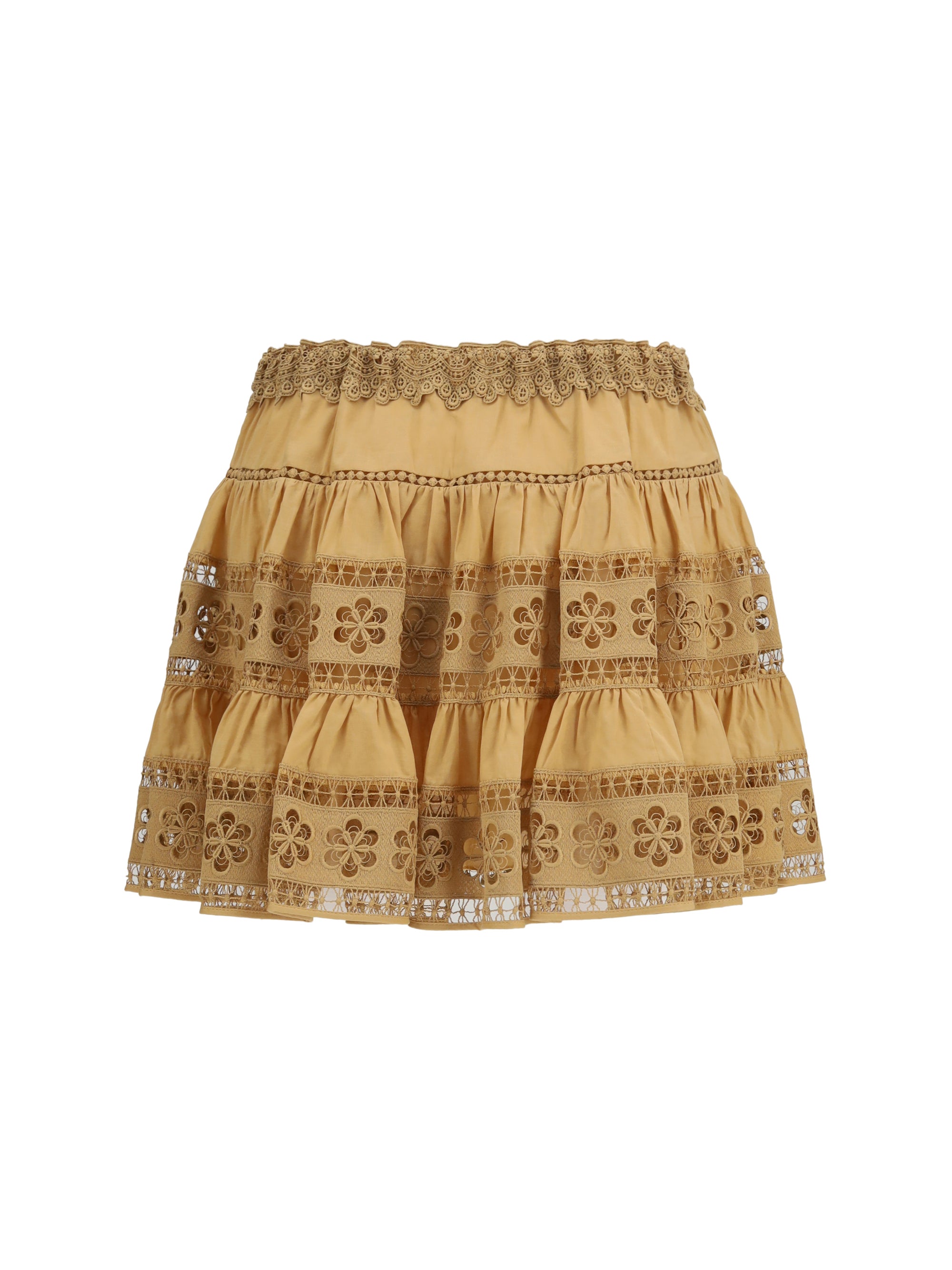 CHARO RUIZ S lea short skirt in cotton voile