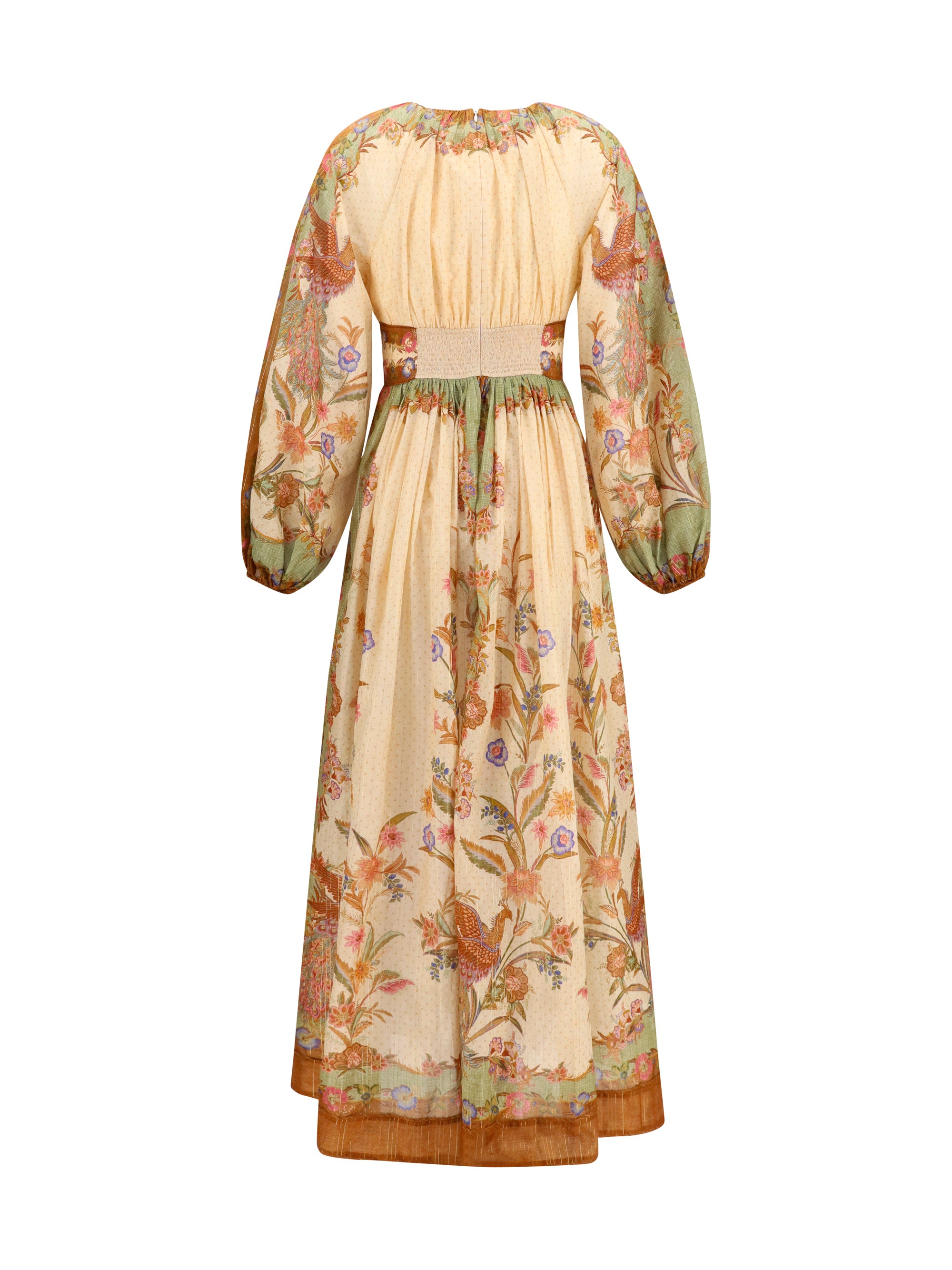 ZIMMERMANN 1 indra elasticated waist maxi dress