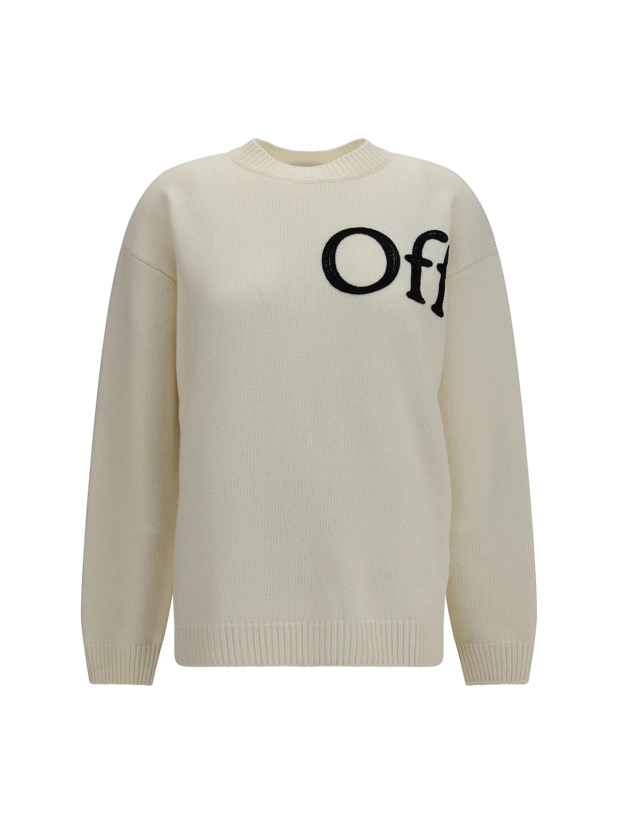 OFF-WHITE M bookish shared crewneck sweater