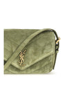 small loulou matelassé suede shoulder bag