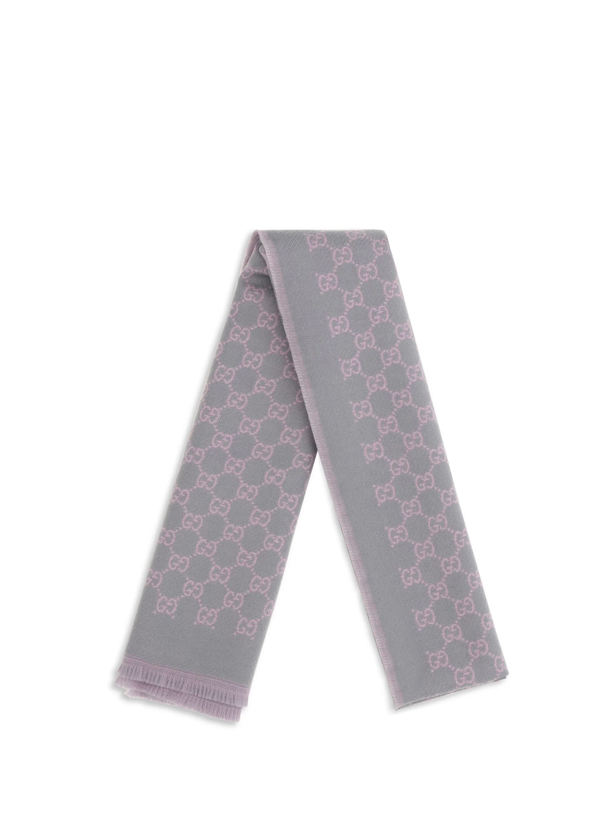 GUCCI OS miss stenny gg monogram wool scarf