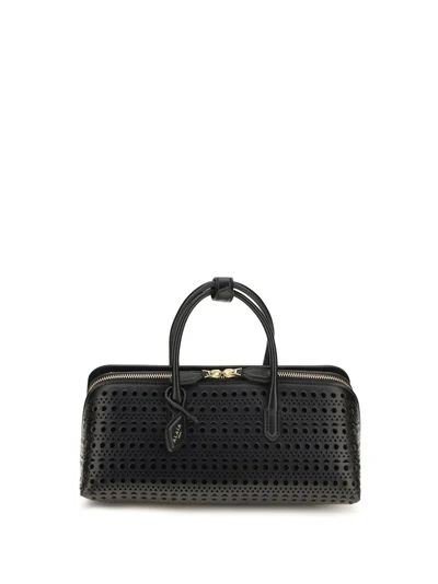 small delta nabuk handbag