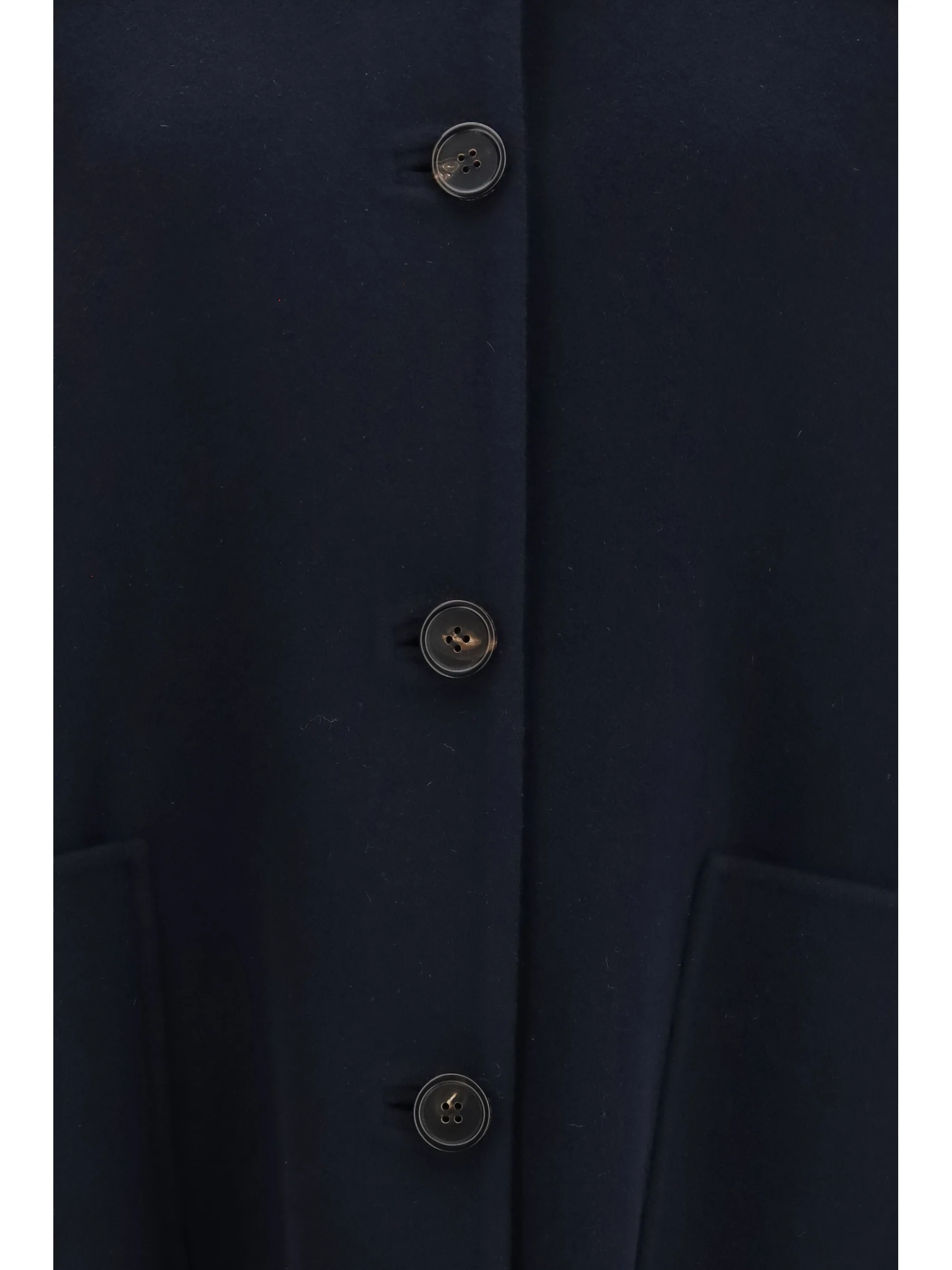 giugno short virgin wool coat