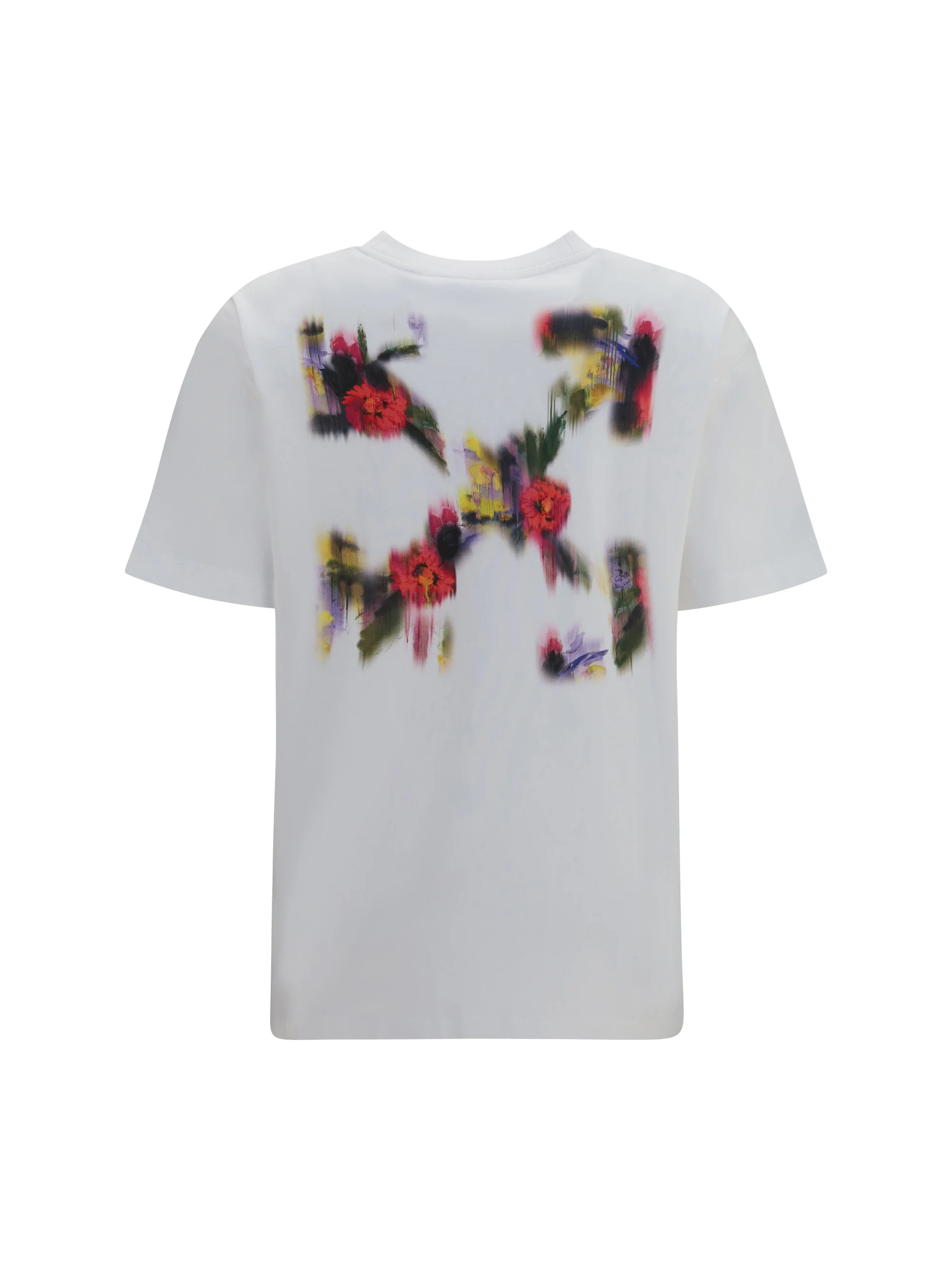 OFF-WHITE L arrow flower t-shirt