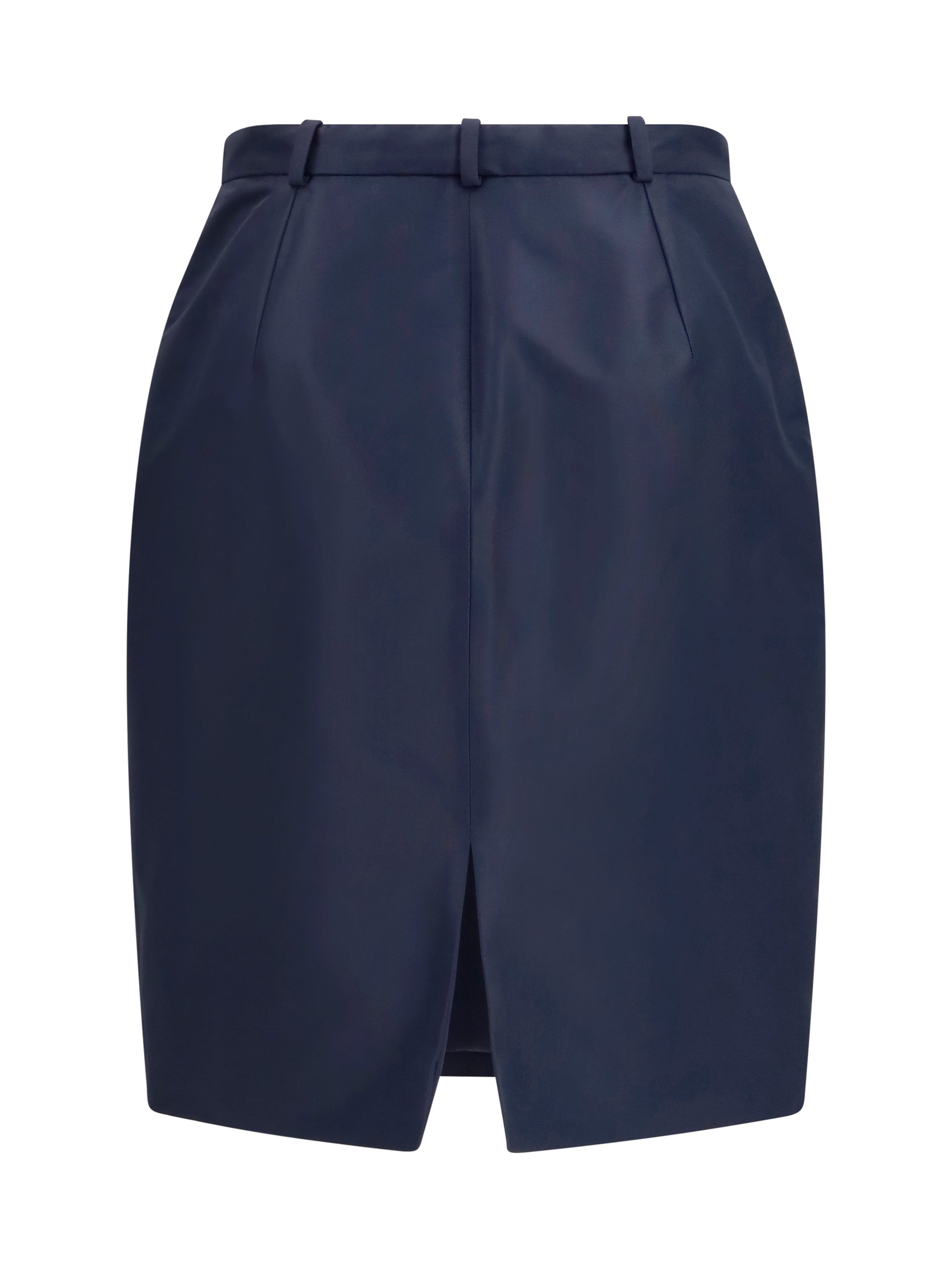 GUCCI 40 silk faille skirt