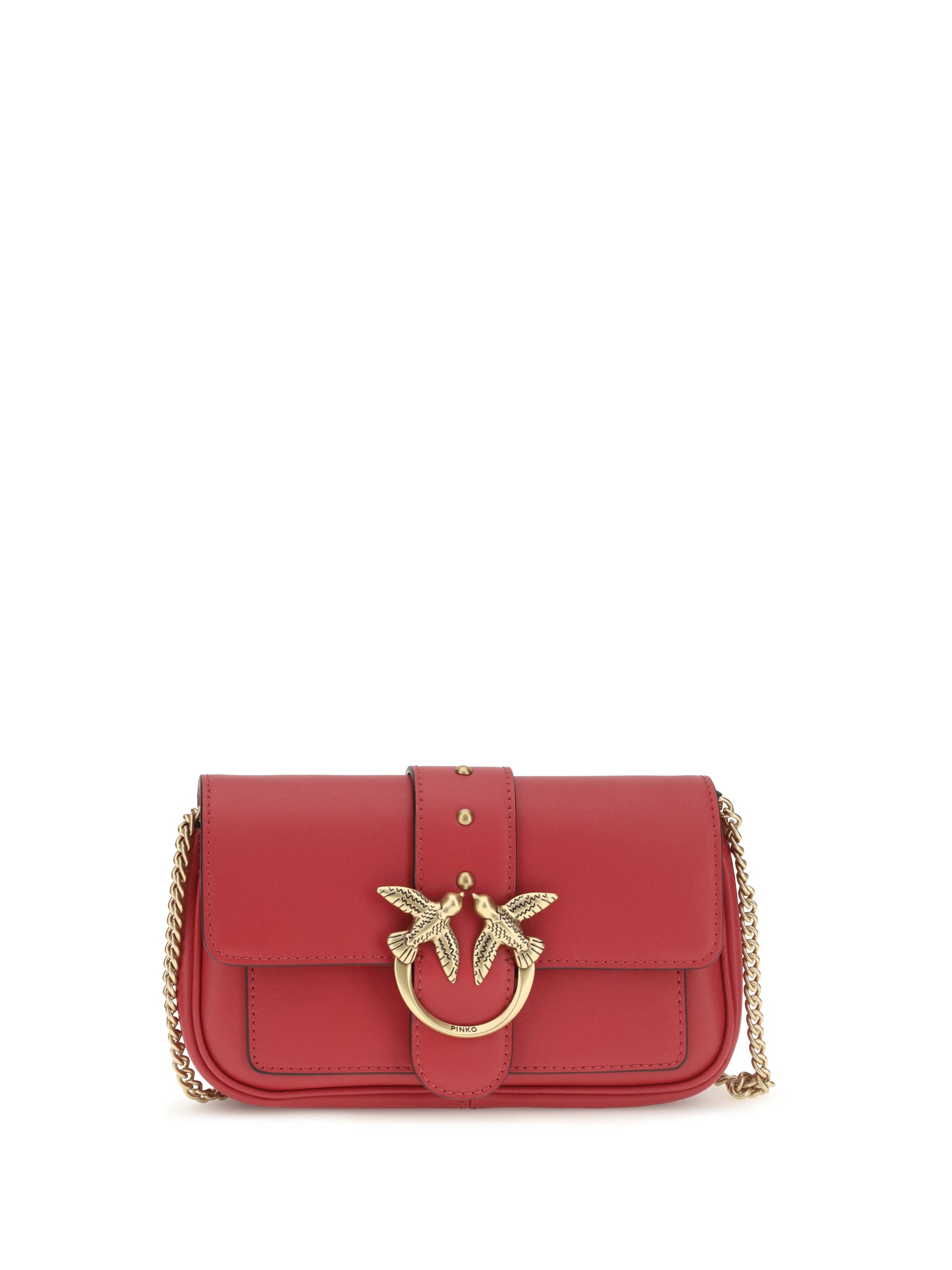 PINKO OS love one shoulder bag