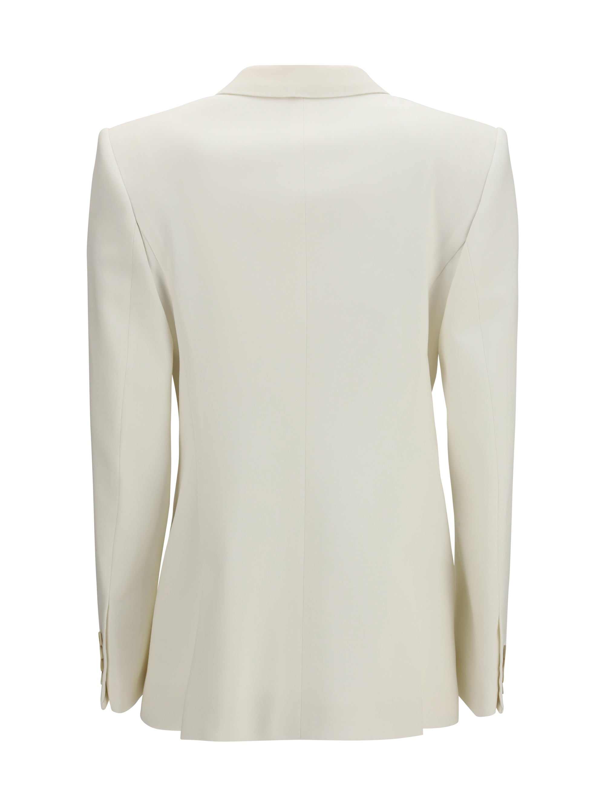 GIVENCHY 38 double-breasted wool and mohair jacket