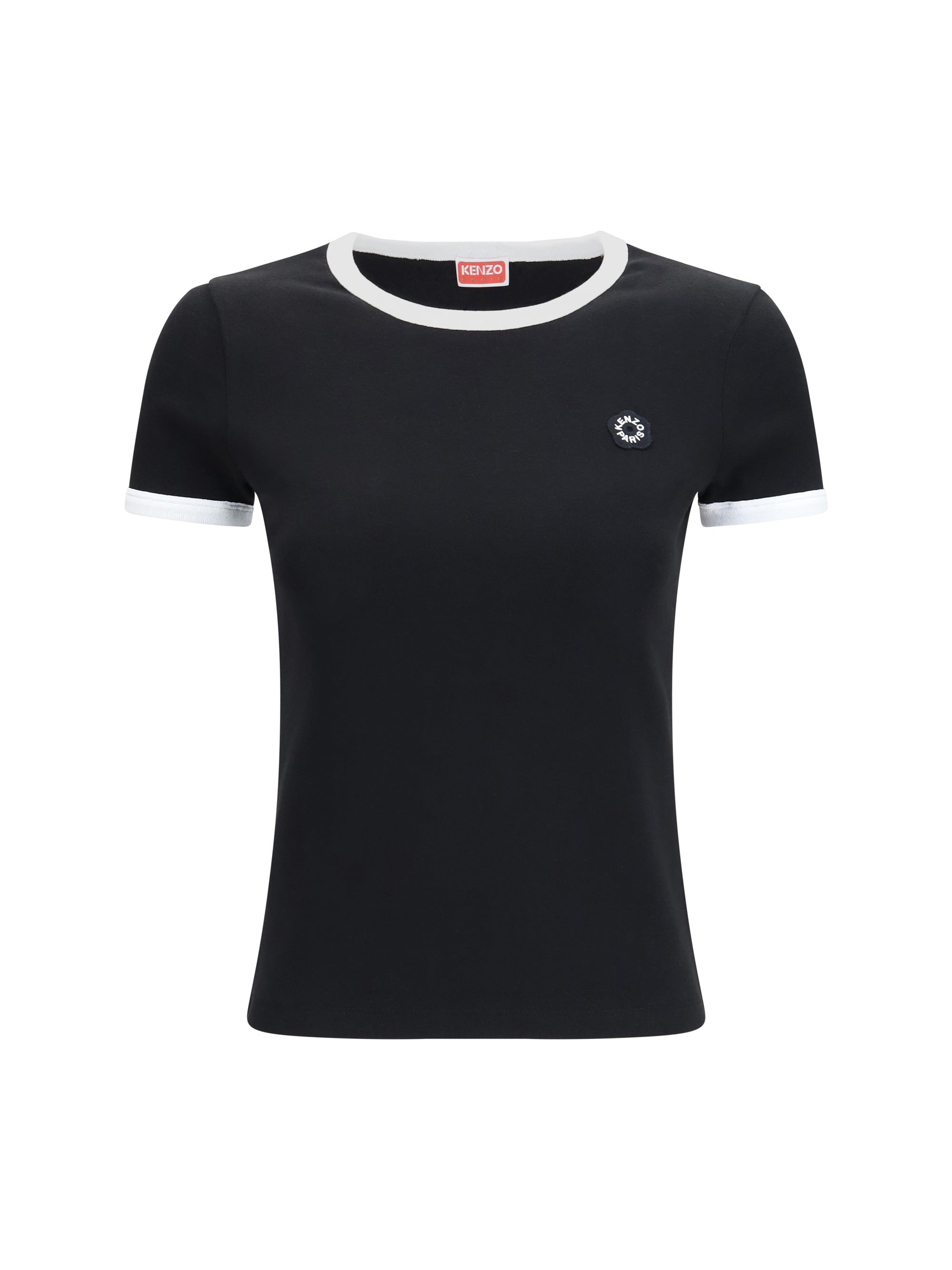 KENZO L boke flower 2.0 embroidered cotton t-shirt