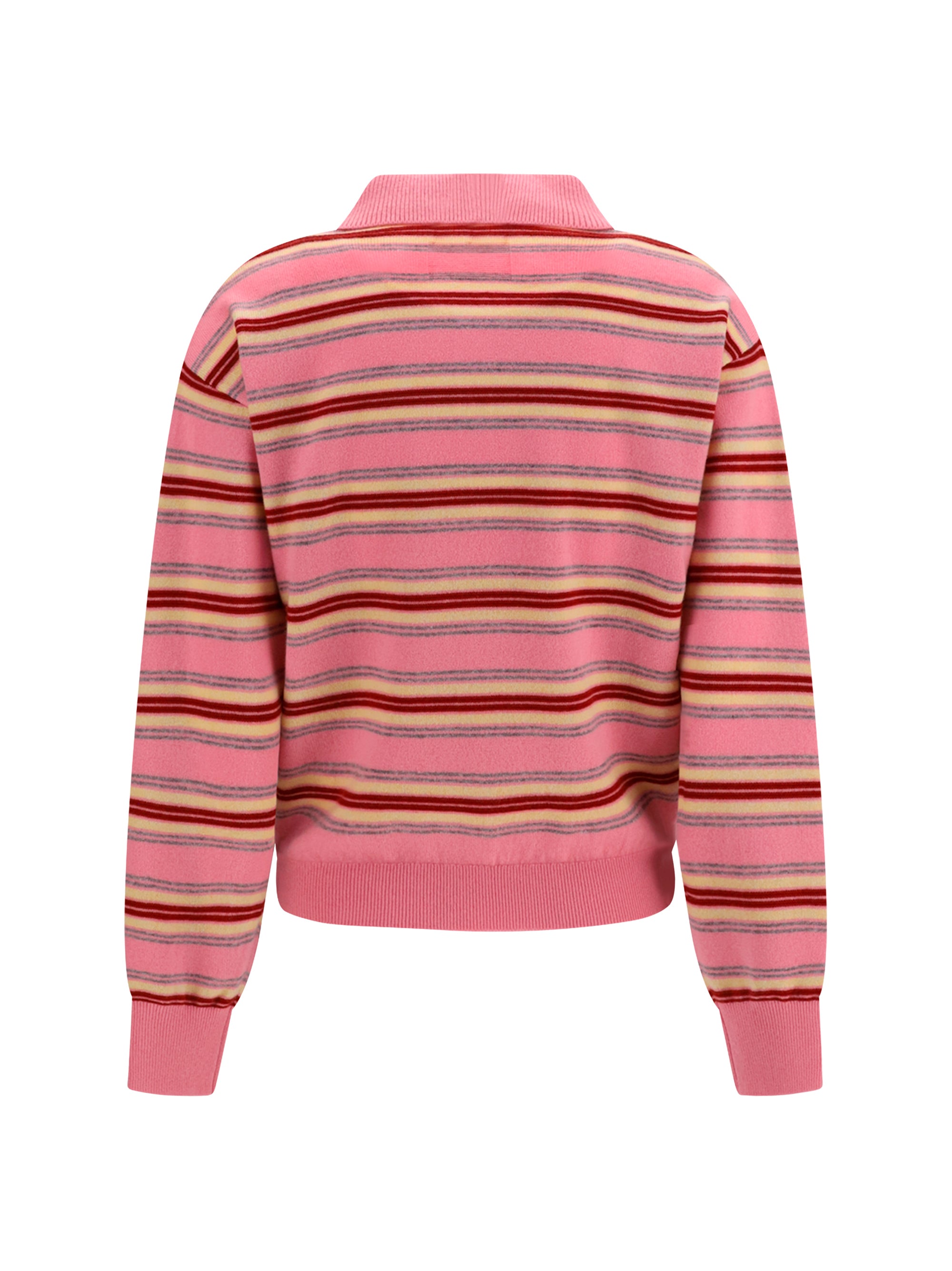 GUEST IN RESIDENCE M college striped polo sweater 