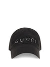 rhinestone logo baseball cap