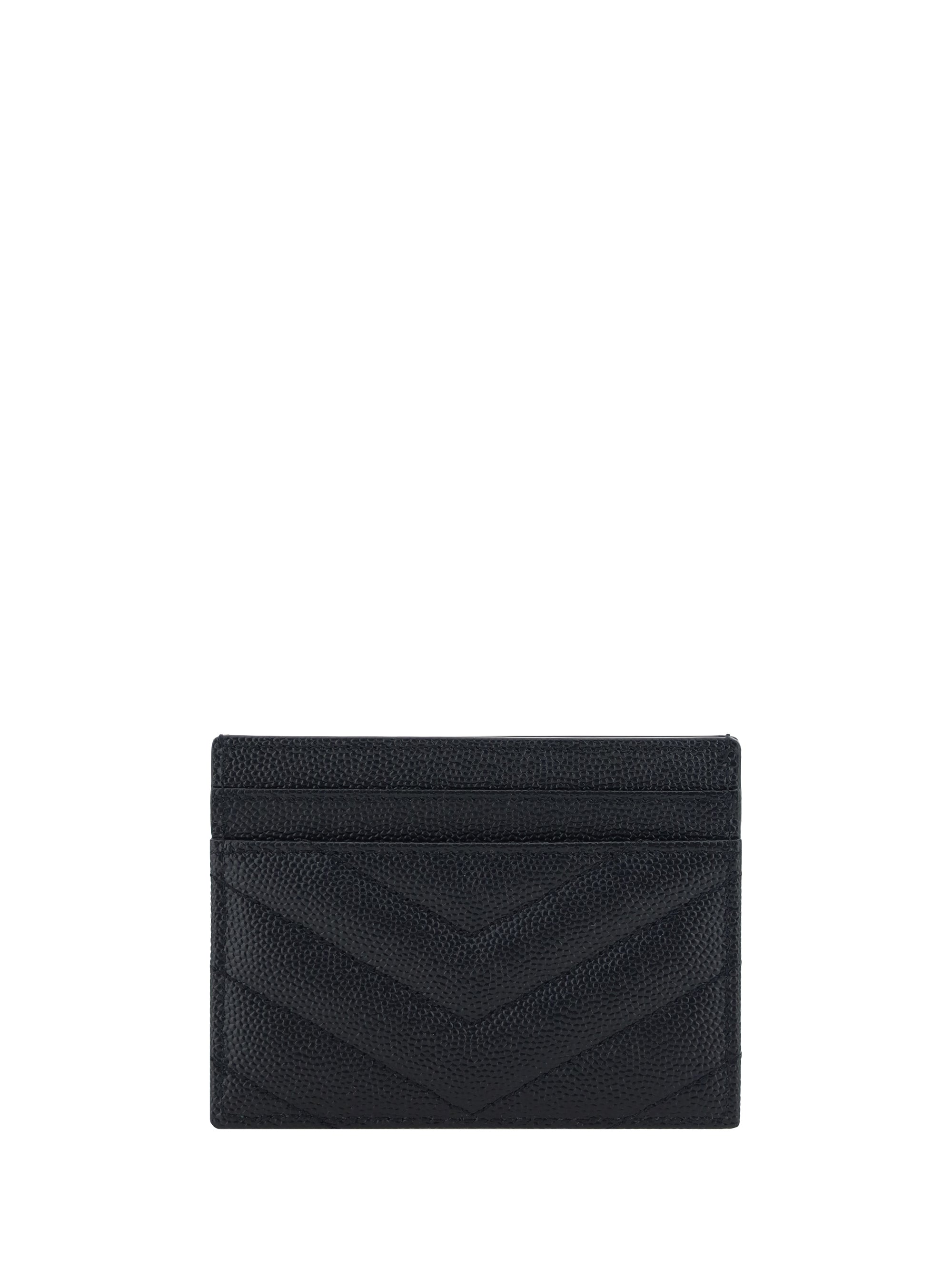 SAINT LAURENT OS leather cardholder