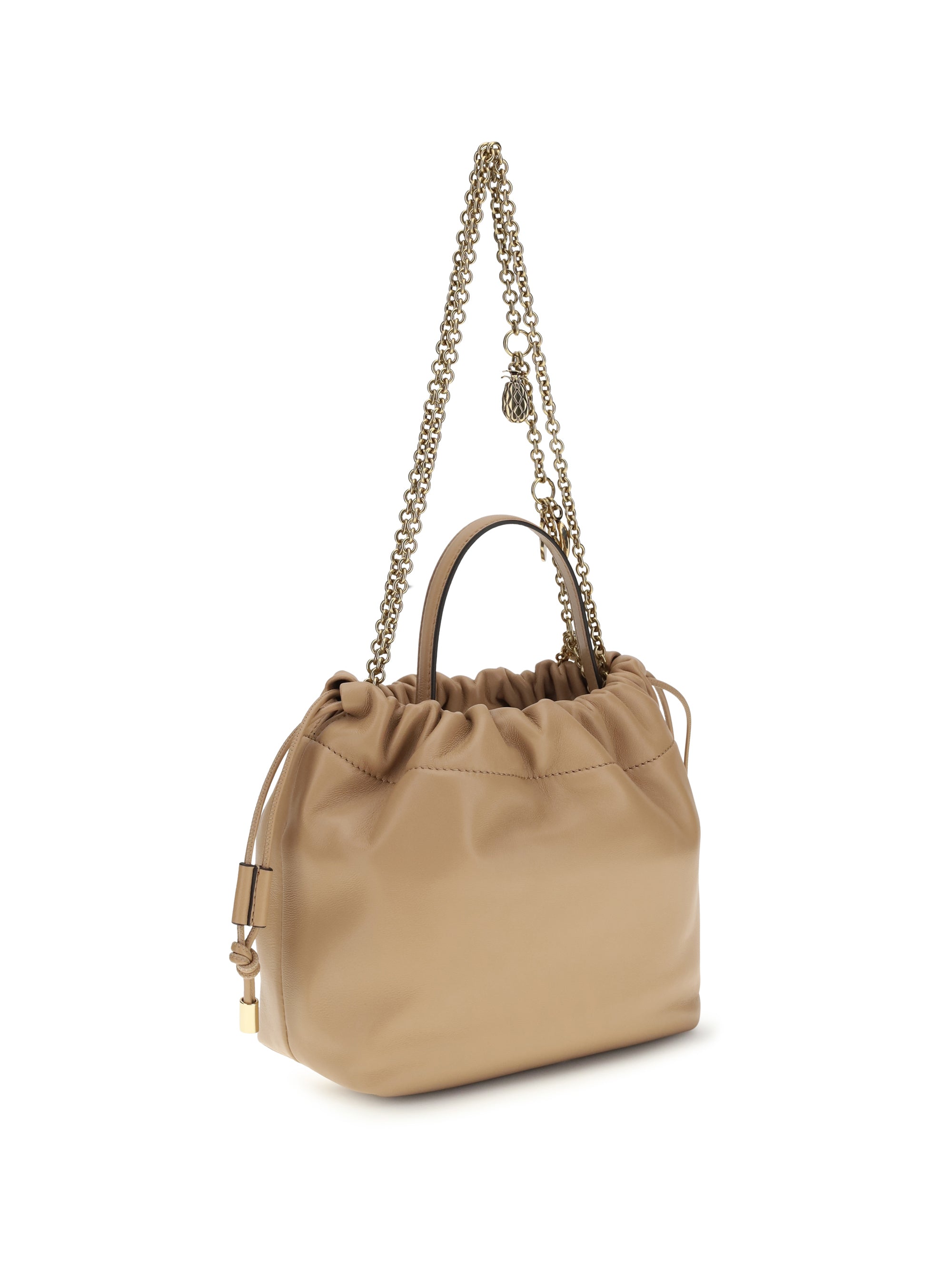 icons leather chain shoulder bag
