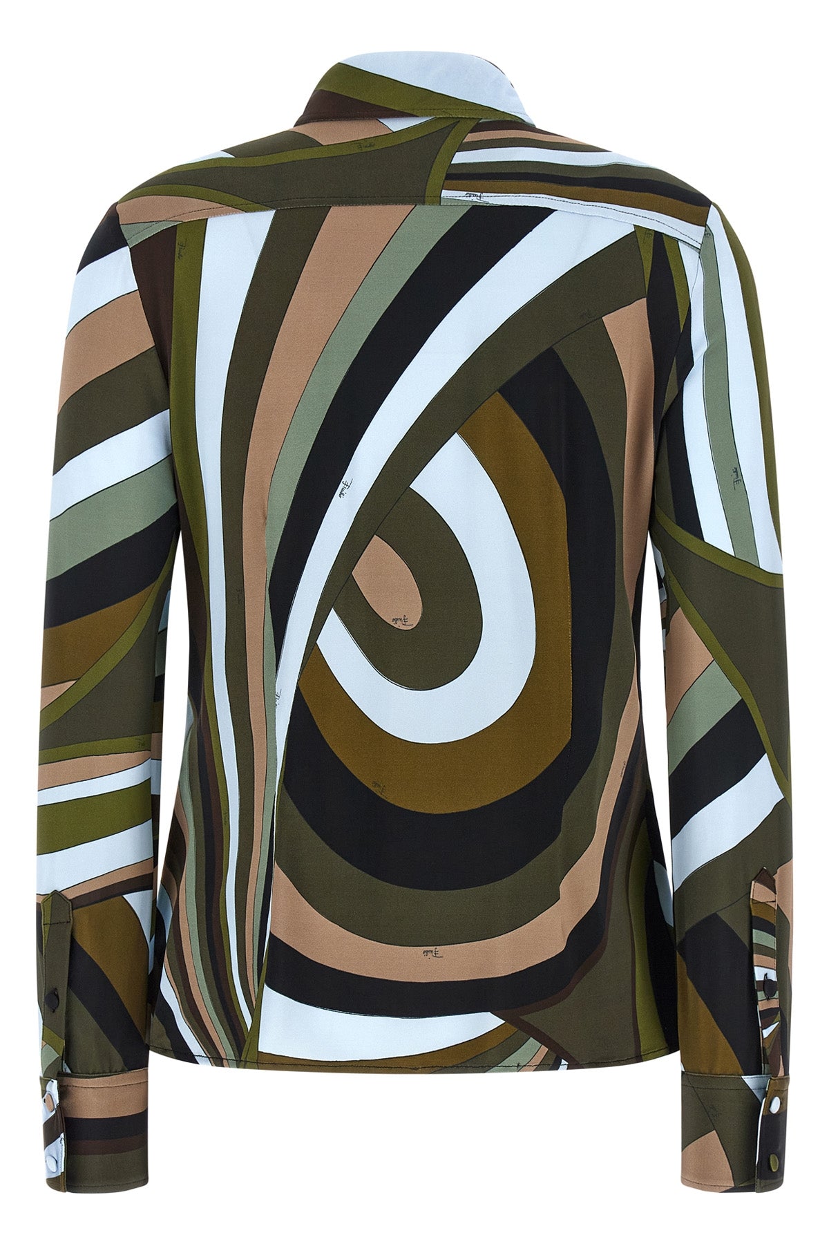 PUCCI 38 all-over stretch viscose shirt