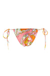 orchidee print bikini bottoms