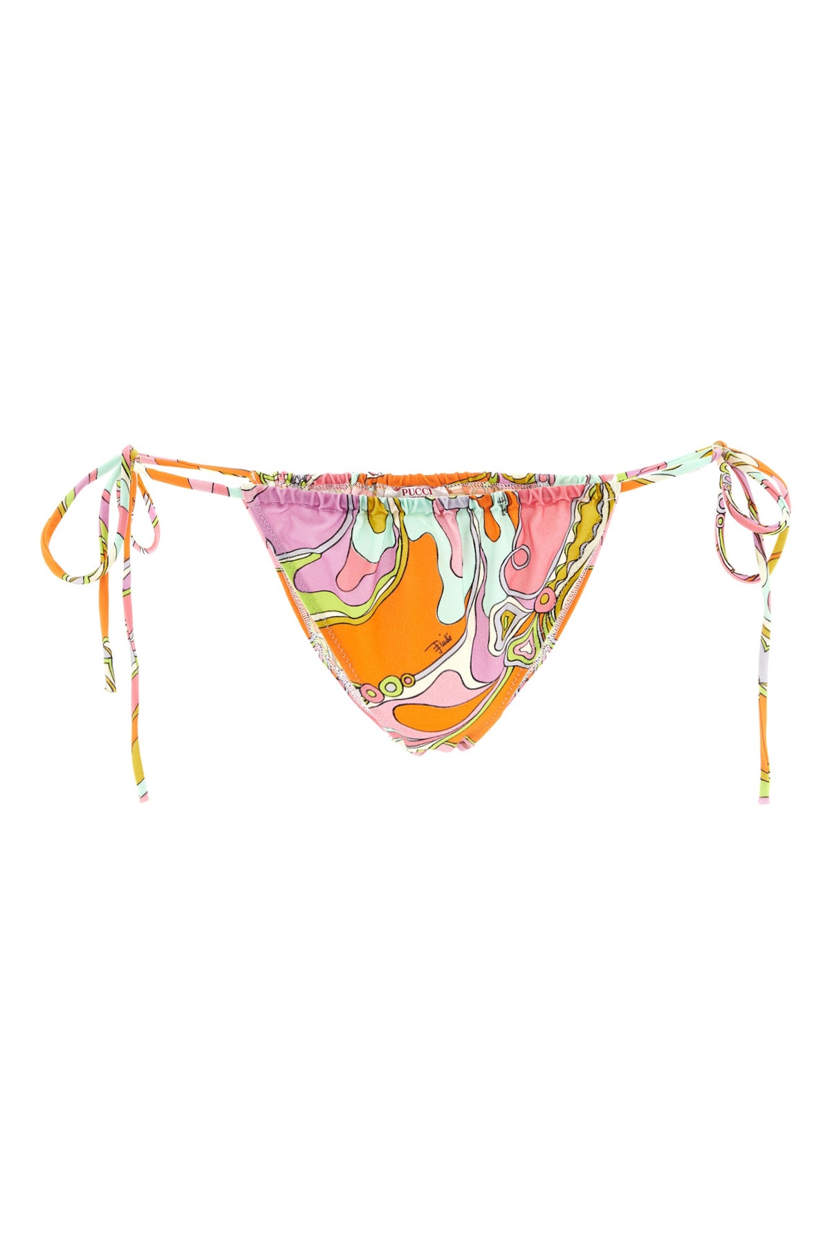 orchidee print bikini bottoms