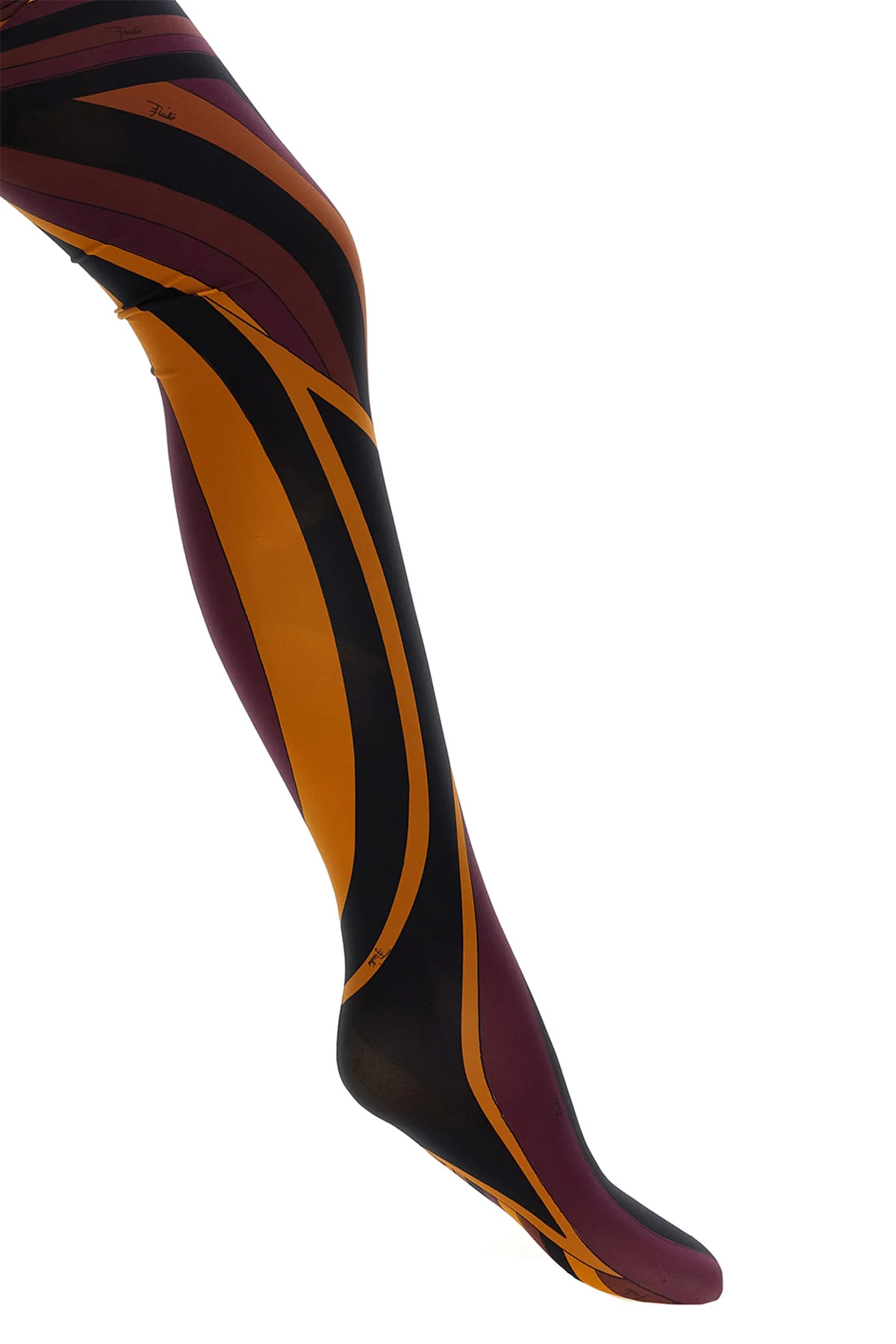 PUCCI L pucci tights redefine the aesthetics of the accessory through a graphic design