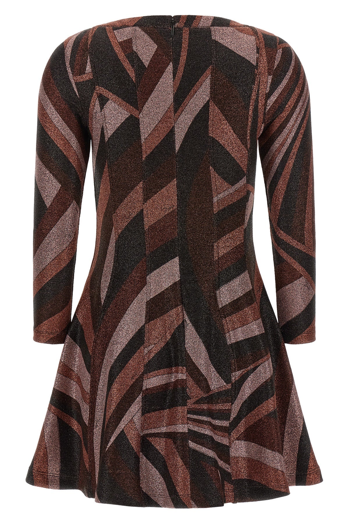 PUCCI 38 the pucci lurex jersey mini dress redefines the codes of the evening wardrobe
