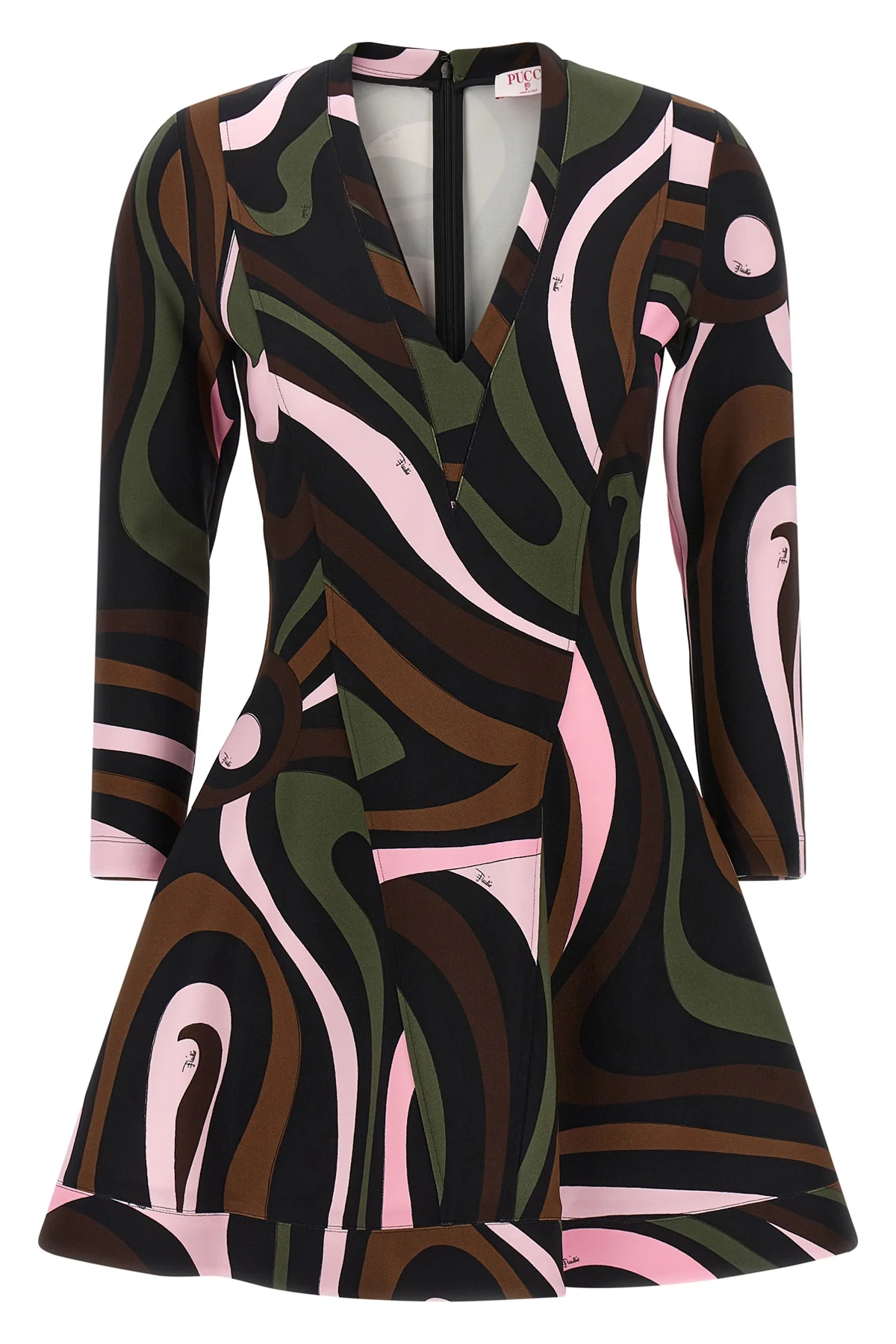 PUCCI 40 the pucci mini dress defines a structured silhouette through impeccable sartoria