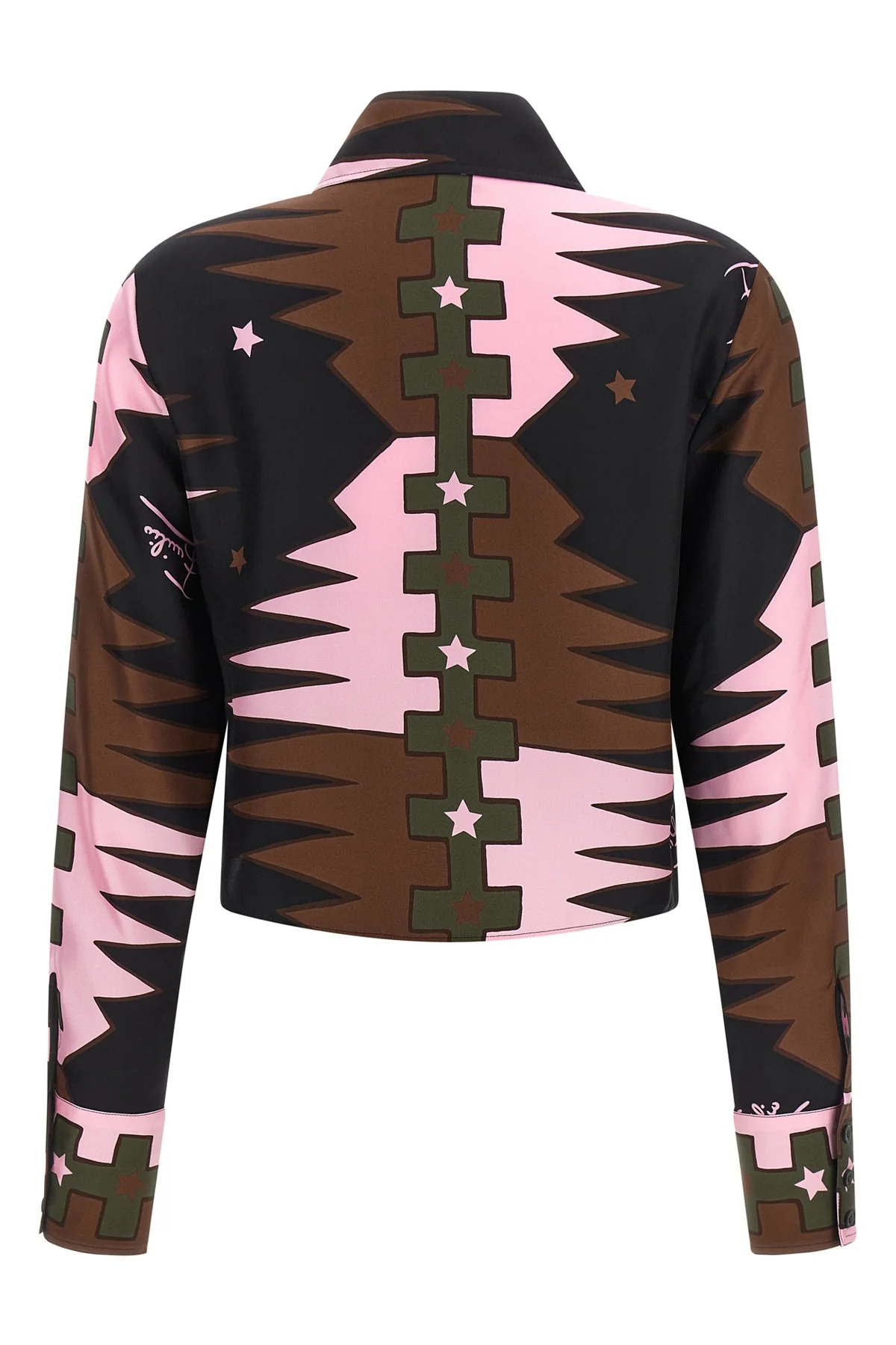 the pucci shirt is made of fine pure silk twill